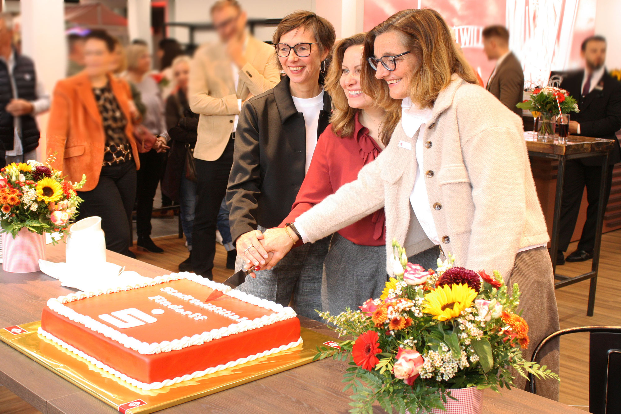 Die Stadtteilfiliale der Sparkasse Bremen in Findorff ist eröffnet.