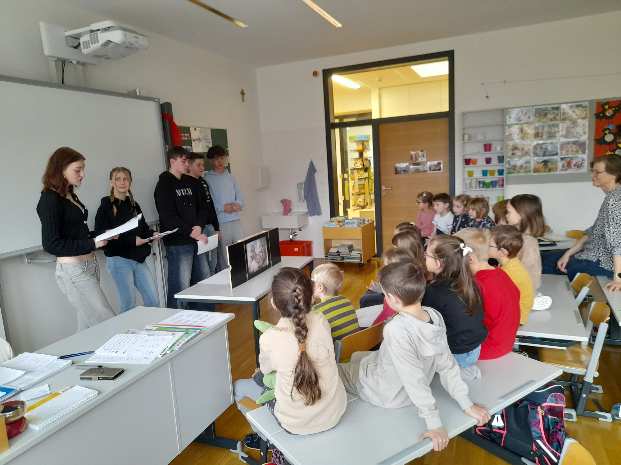 Vorlesetag: PTS trifft VS
