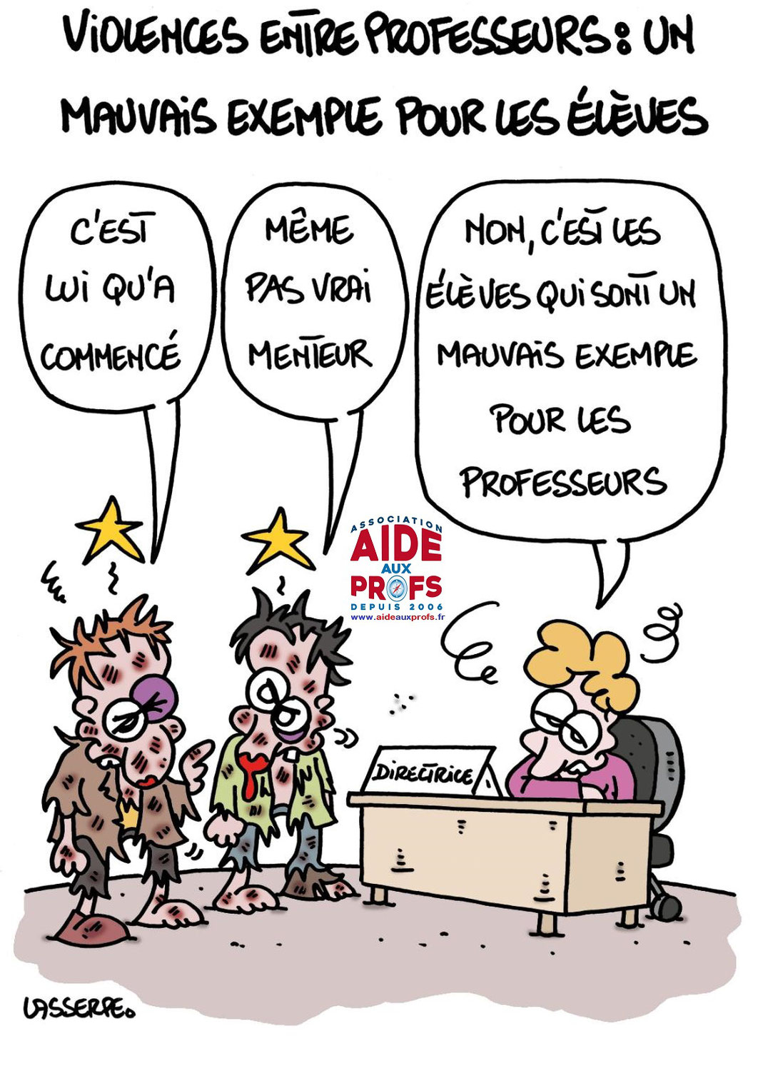 Avant de devenir professeur, réfléchis bien ! Ils peuvent être harcelés par leur hiérarchie