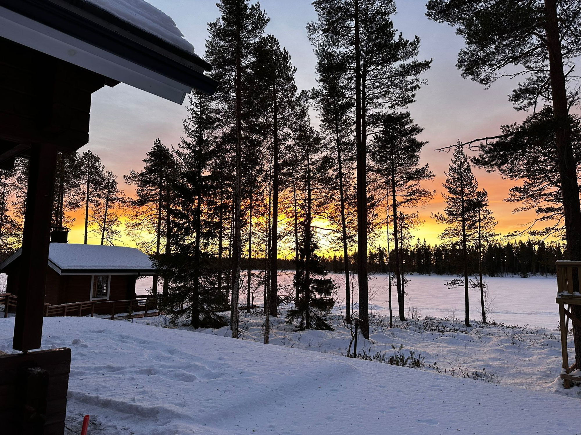 How much daylight does Lapland have in winter?