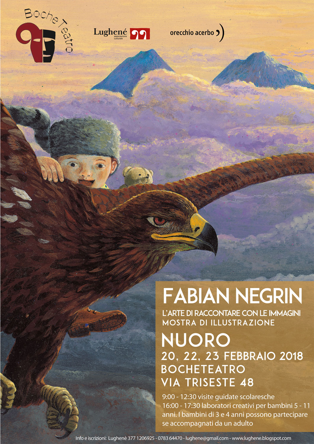 Mostra di Fabian Negrin a cura di Lughenè