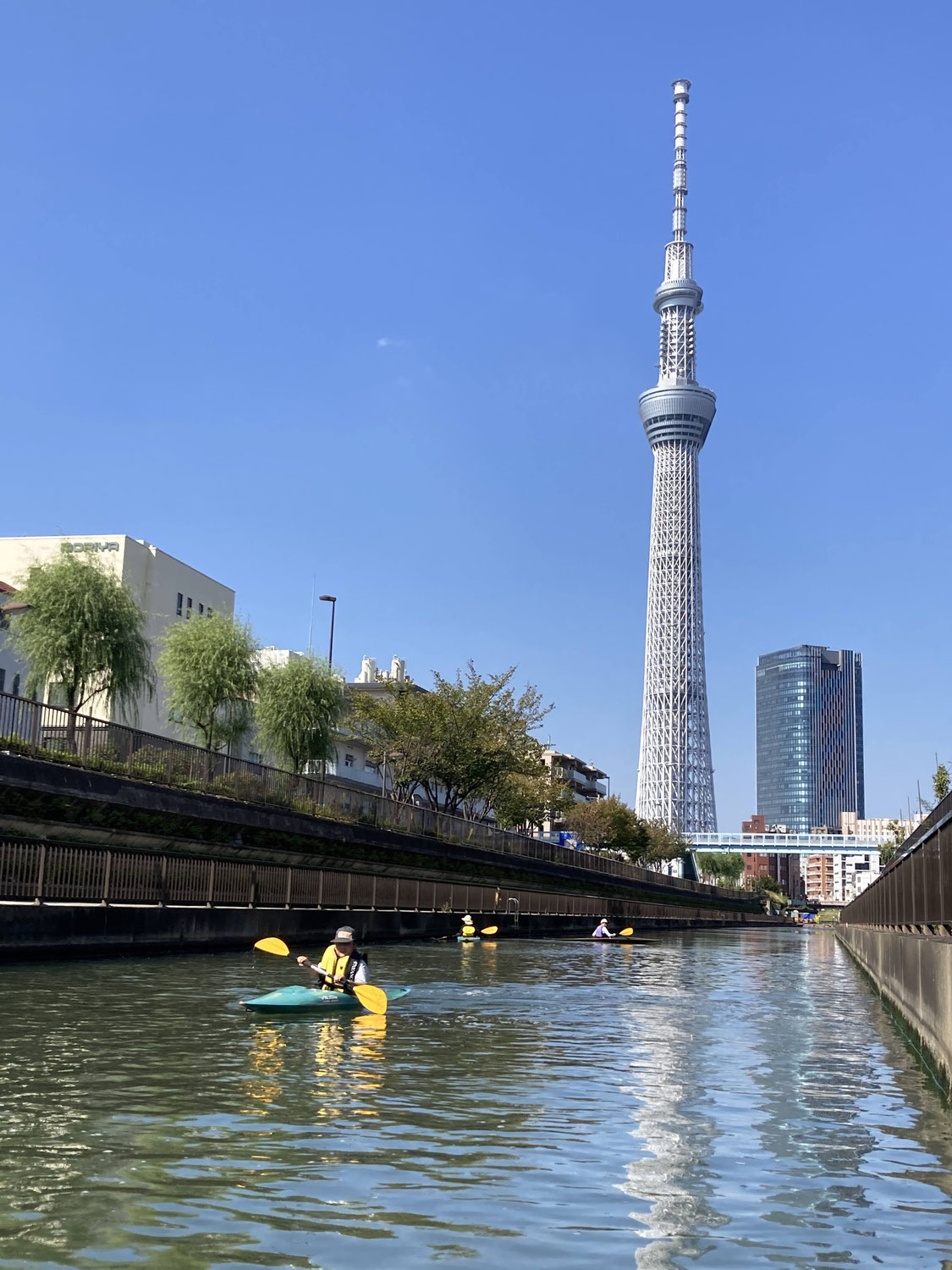 秋晴れのスカイツリーツアー