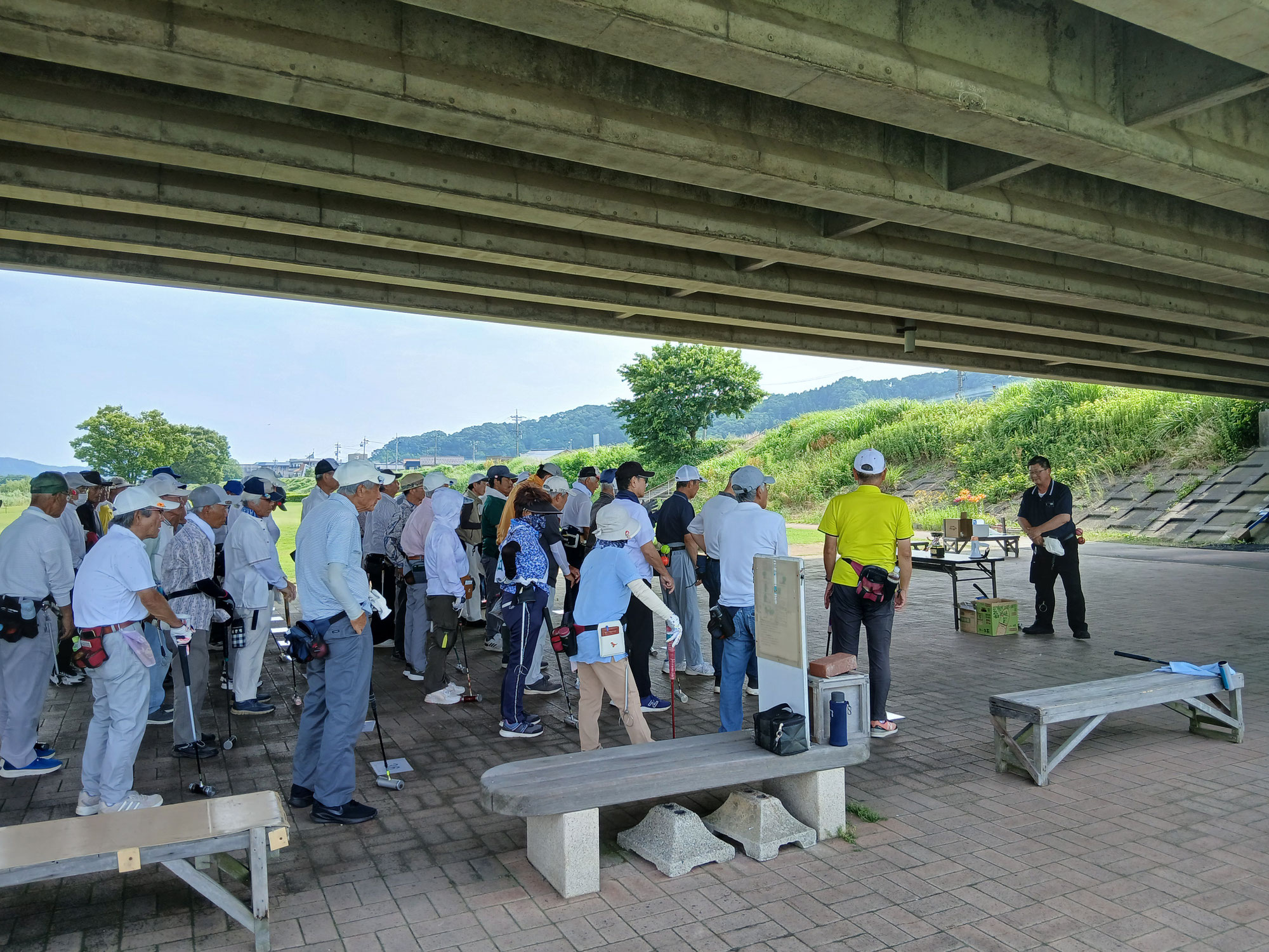 鯖江市民スポーツ大会 スティック忘れました・・・