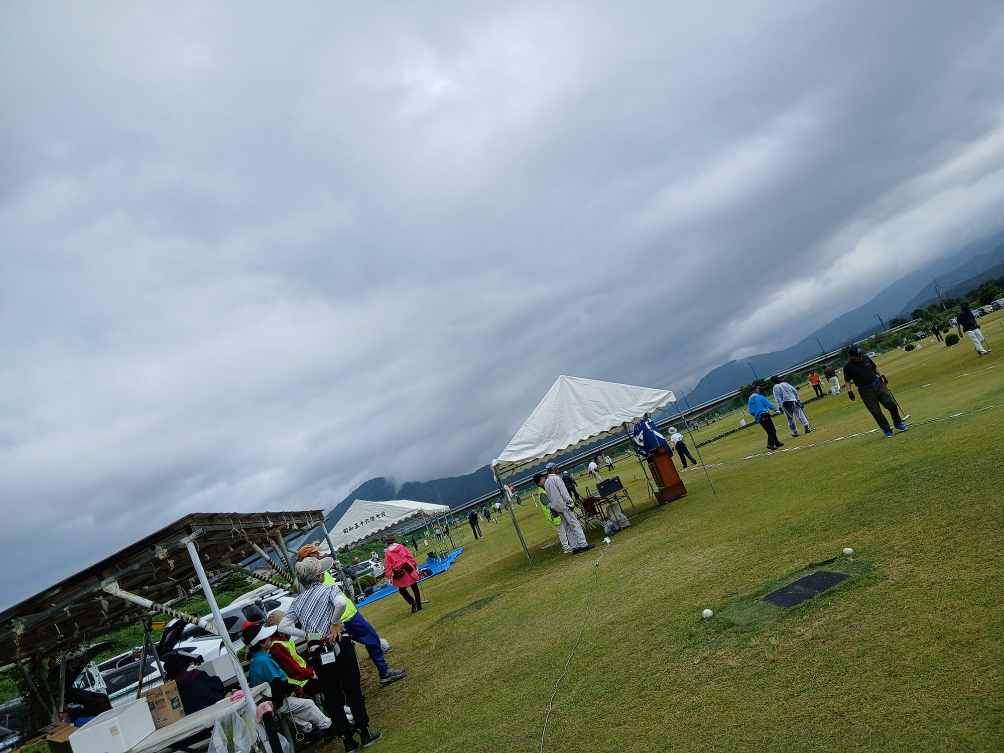 雨との勝負！協会長杯に参加してきました