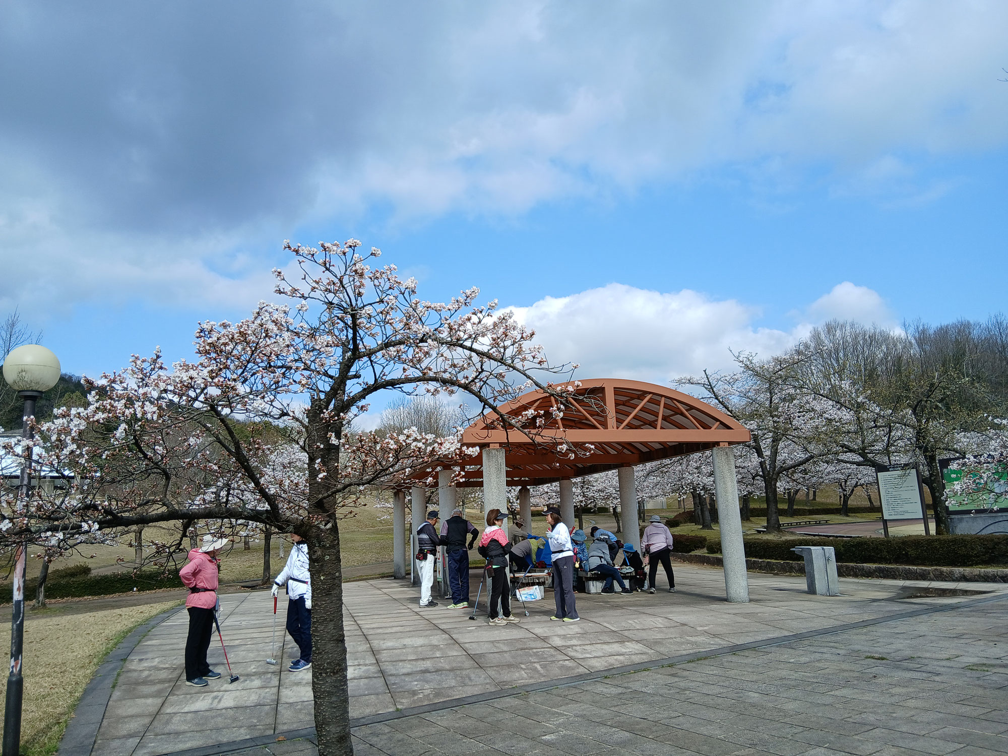 返り咲きブービー賞 お花見会合同コンペ