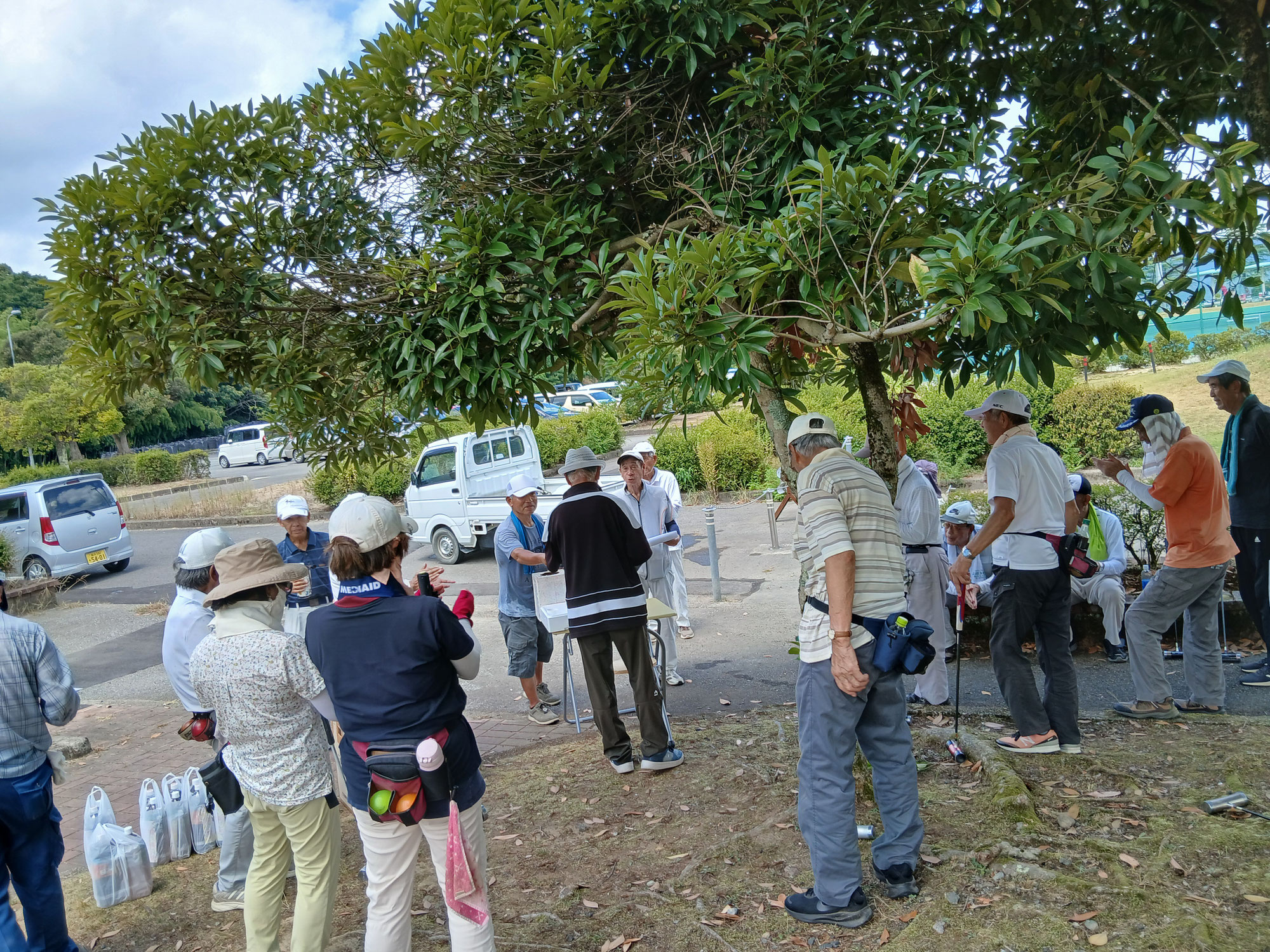 ８月　月例会 越前市東運動公園