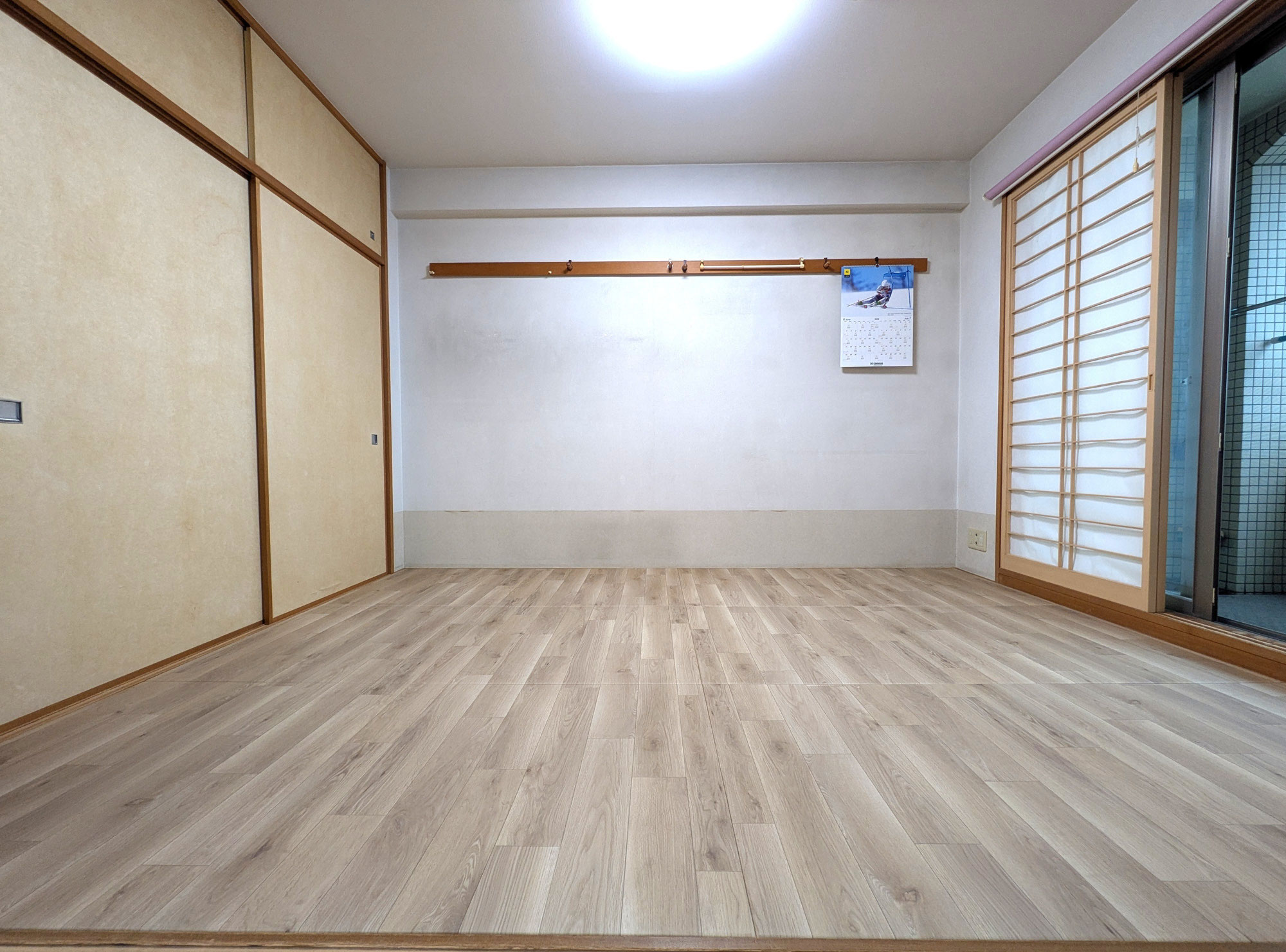 洋室に簡単にリフォームが出来ます