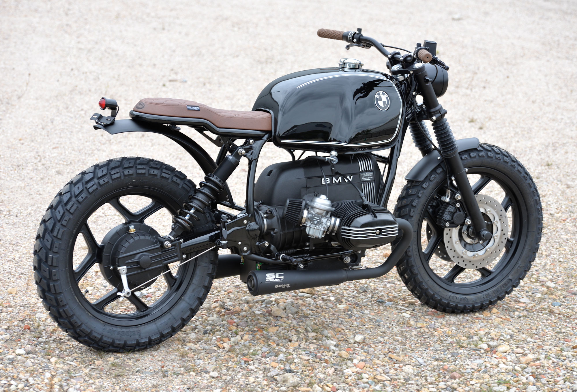 New Bike: SCHIZZO® Scrambler in Porsche "Classic Black"!