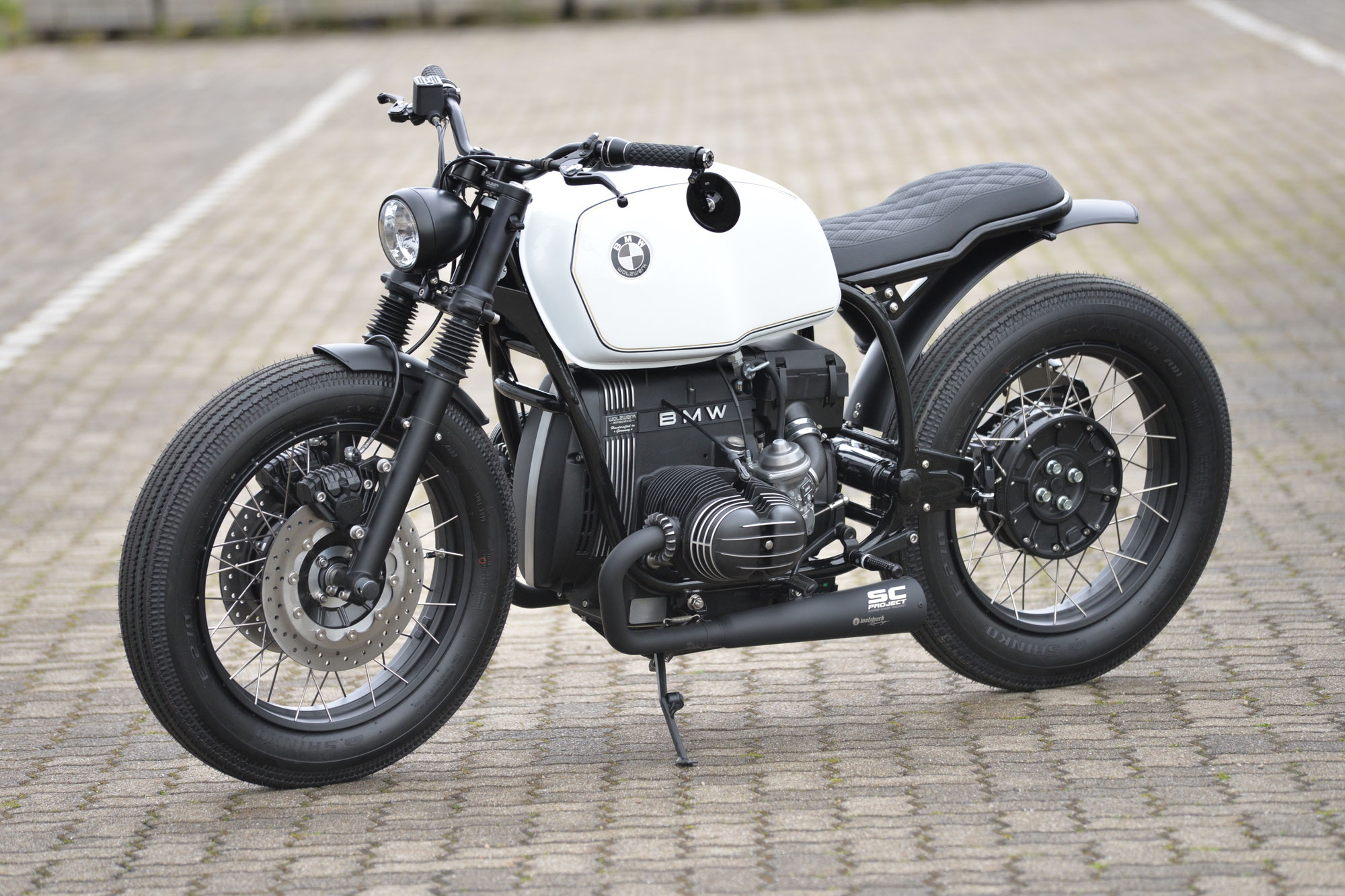 New Bike: SCHIZZO® Roadster "Pro" in "Porsche "Carrara White"