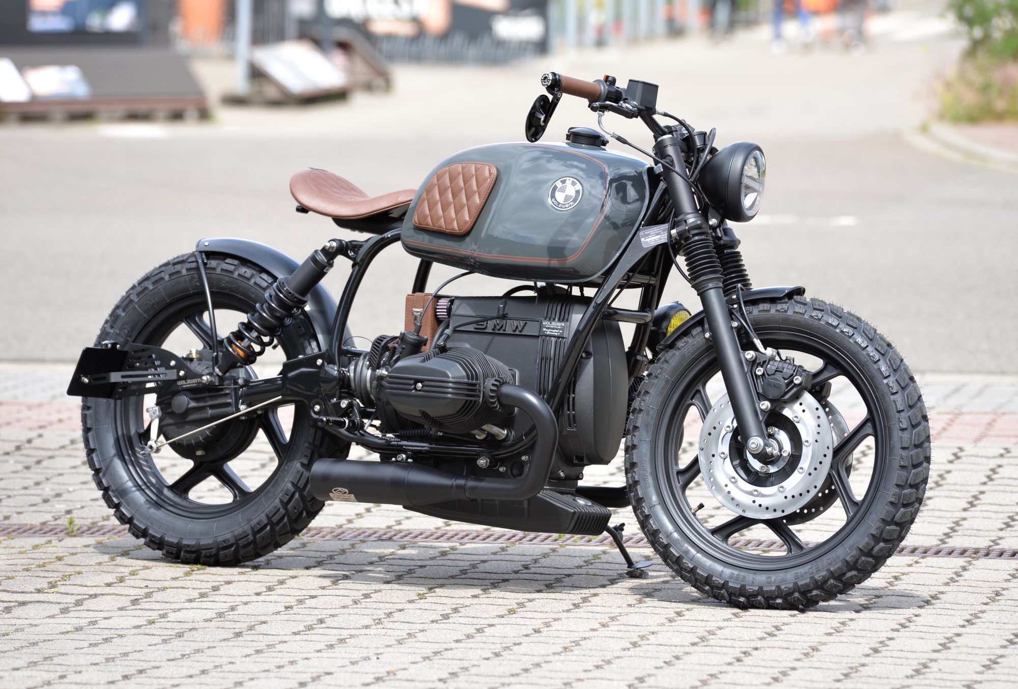 New Bike: SCHIZZO® Bobber Pro in Porsche "Slate-Grey"!