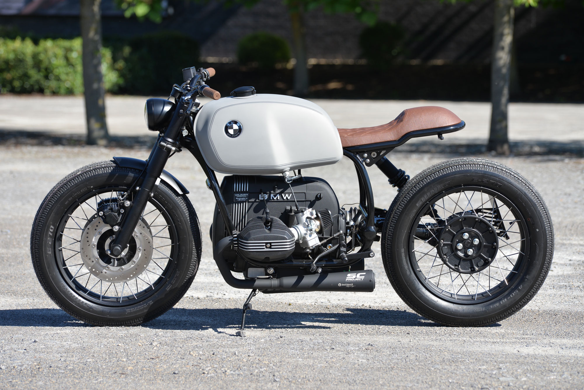New Bike: SCHIZZO® Roadster in Porsche "matt chalk"!