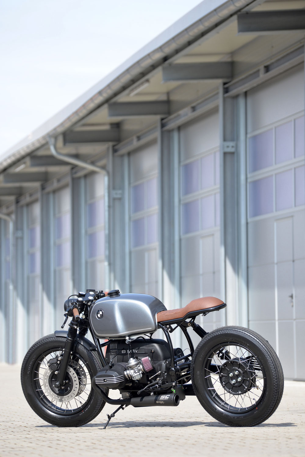 New Bike: SCHIZZO® Cafe Racer in "Grey & Brown"!