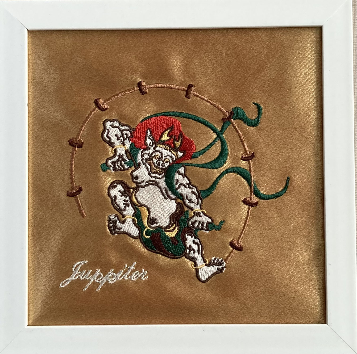 俵屋宗達の風神雷神図屛風 - 刺繍工房 蔵