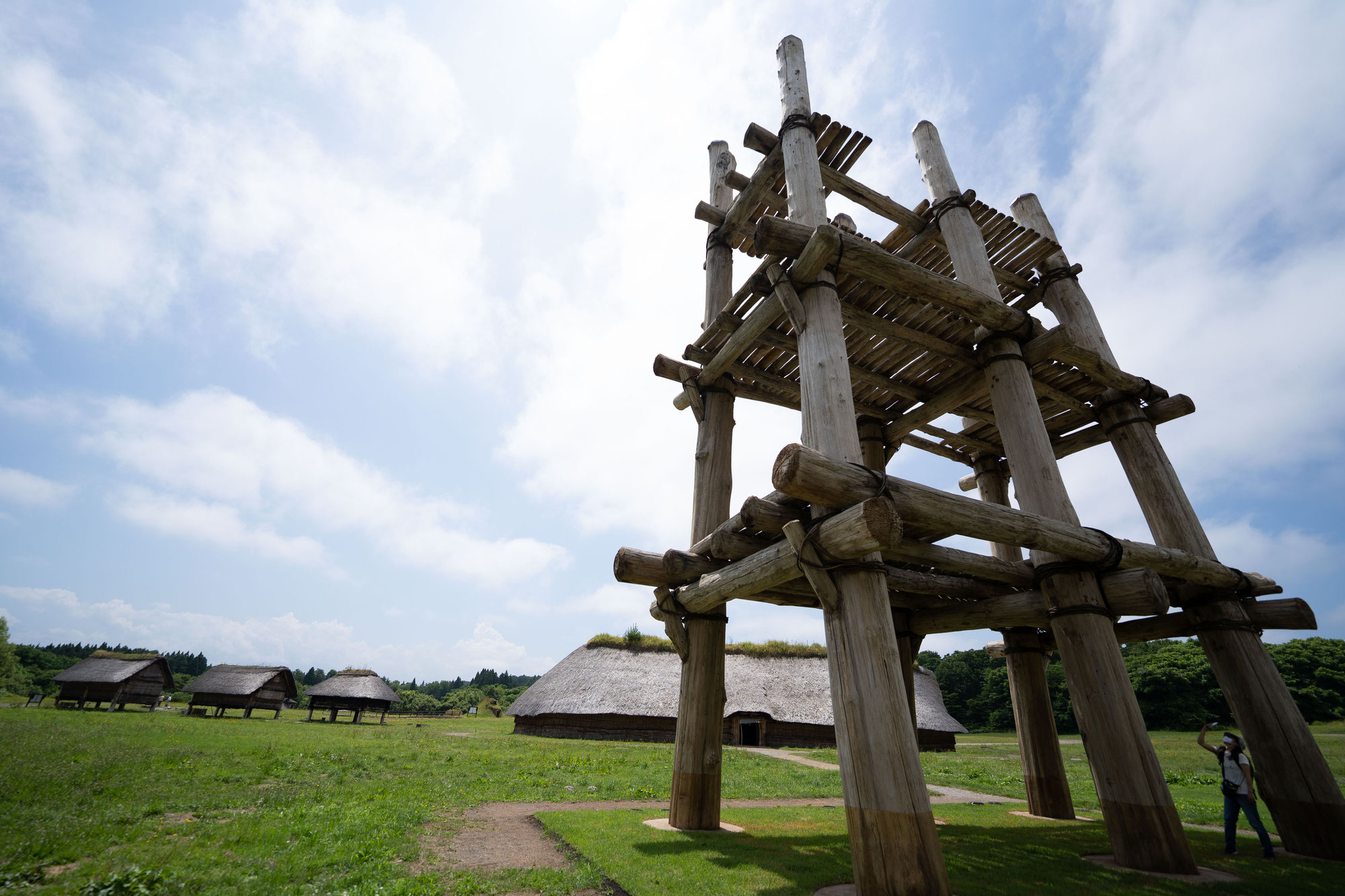 三内丸山遺跡→古牧野遺跡→亀ヶ岡石器時代遺跡→大湯環状列石