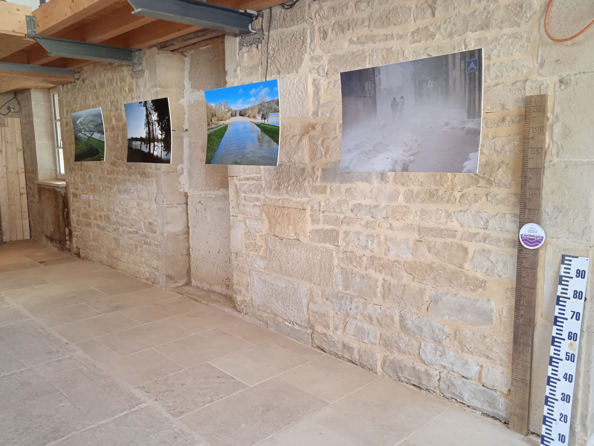 Exposition participative sur les inondations dans le Tonnerrois
