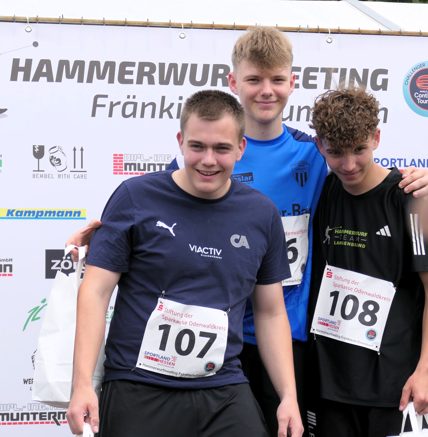 Jan Plewka knackt die 70 Meter mit dem Hammer – Bezirksrekord mit 71,82m