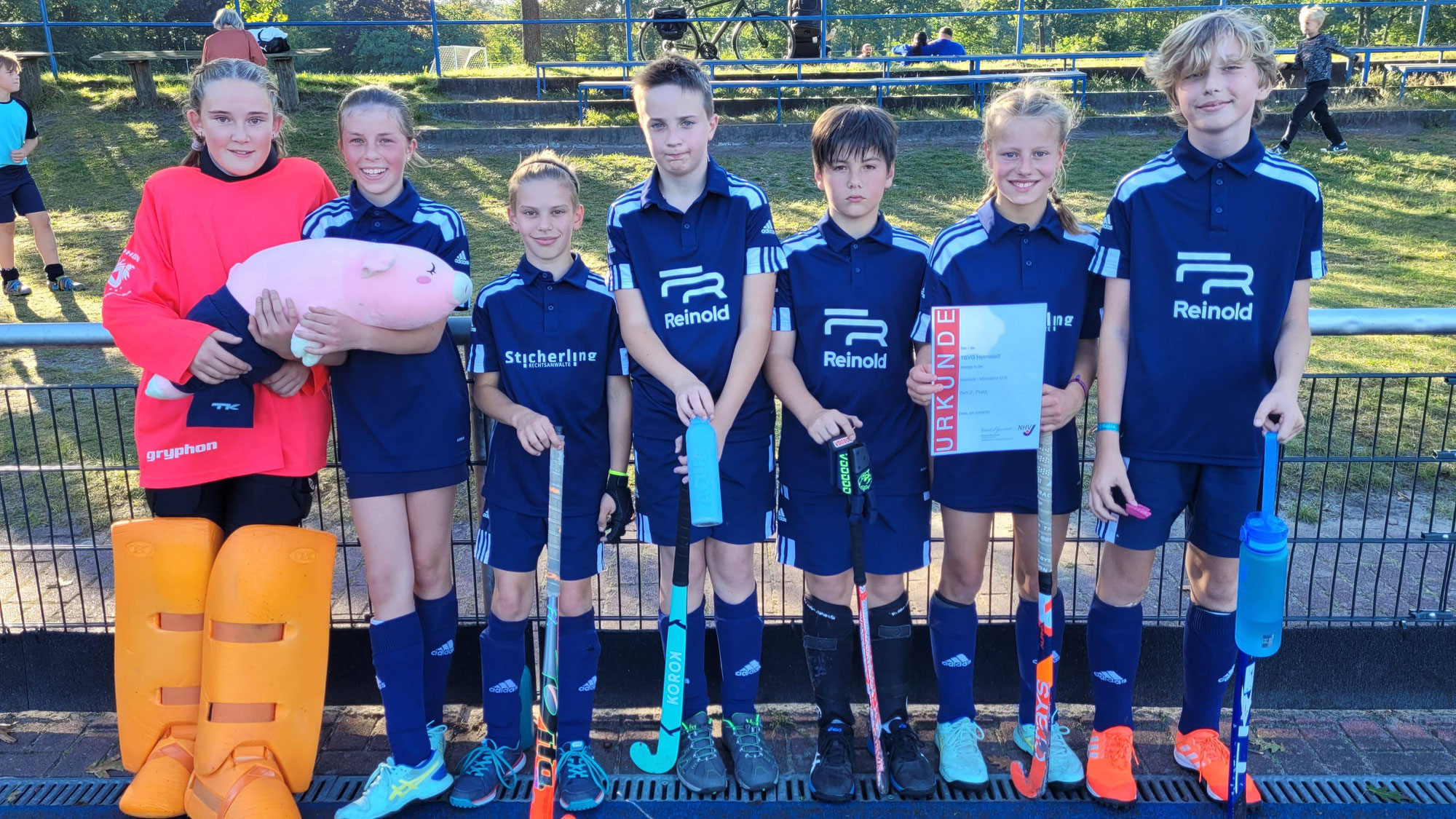 Hockeykinder U12 sind Vize-Niedersachsenmeister