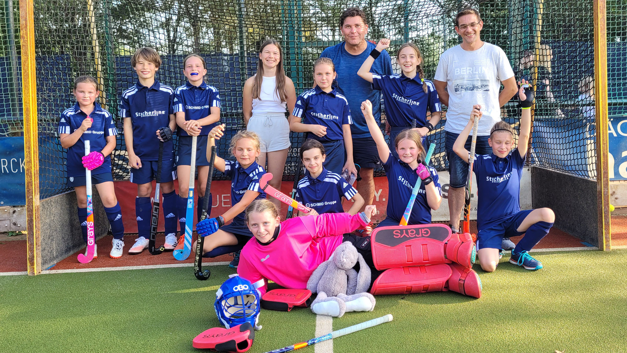 Hockeymädchen U10 belegen 2. Platz in Hannover