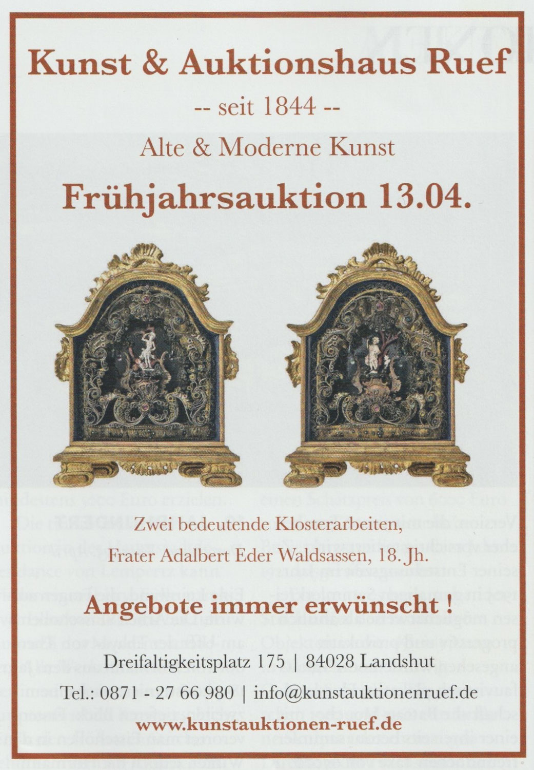 Neues von Fr. Adalbert Eder