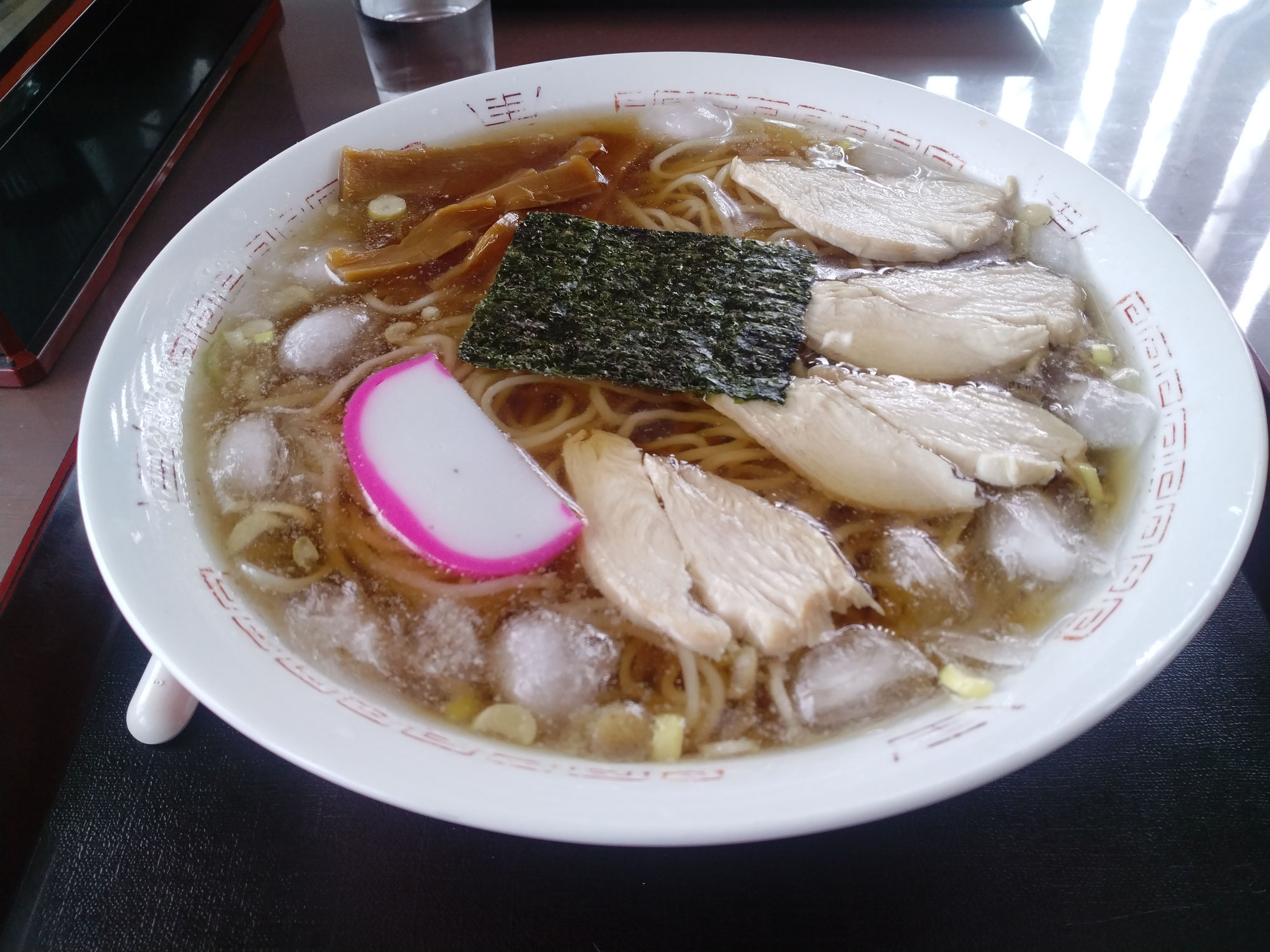 銀座食堂の冷たいラーメン大盛