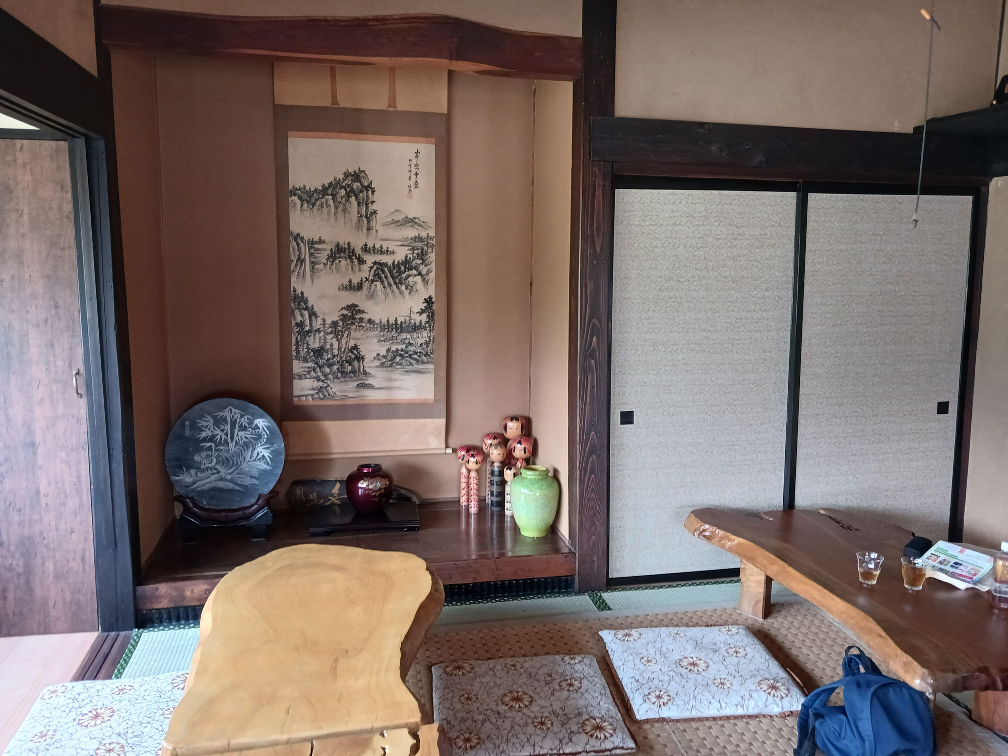 そばの里がんこの店内