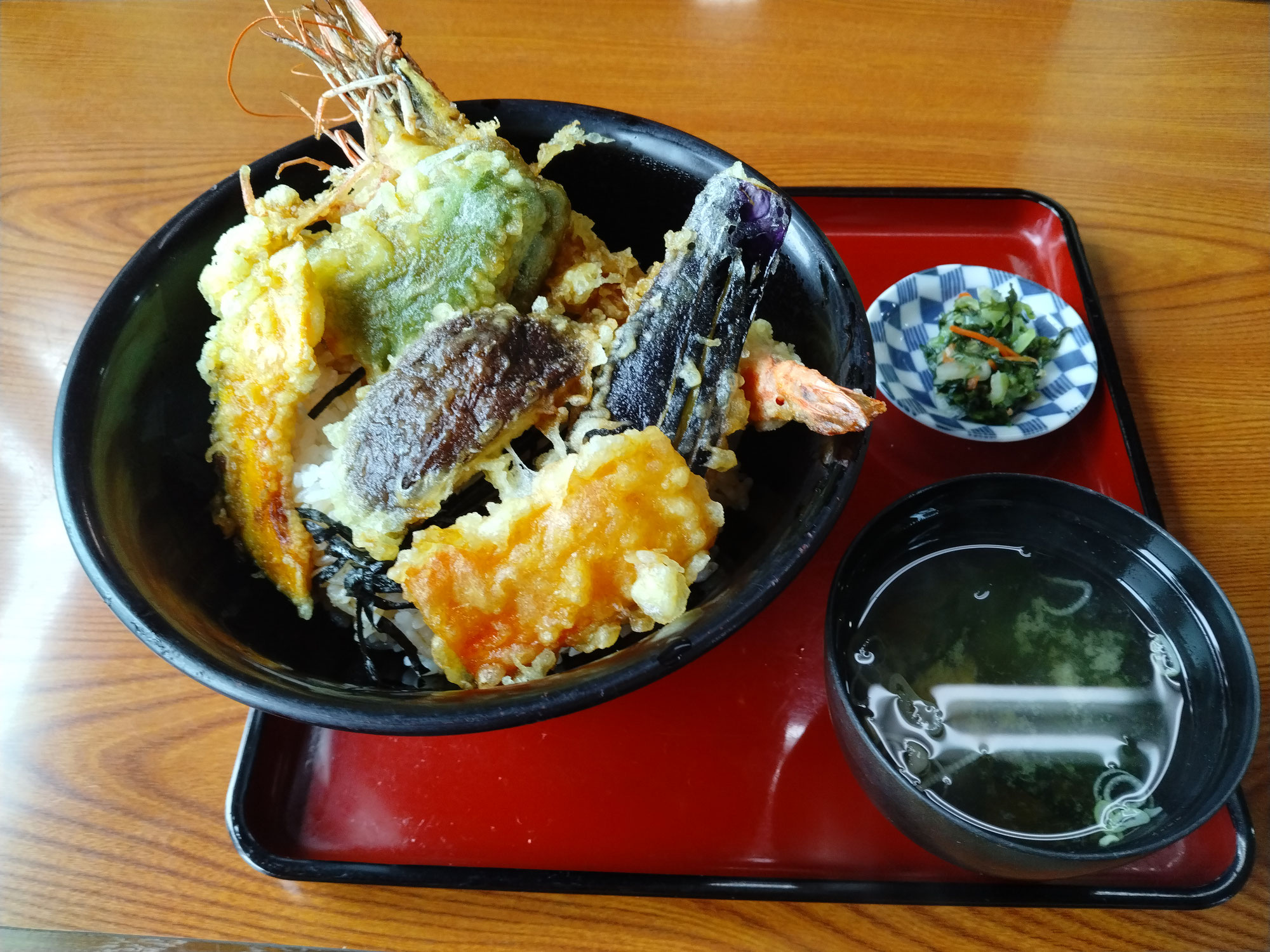 金谷の特天丼
