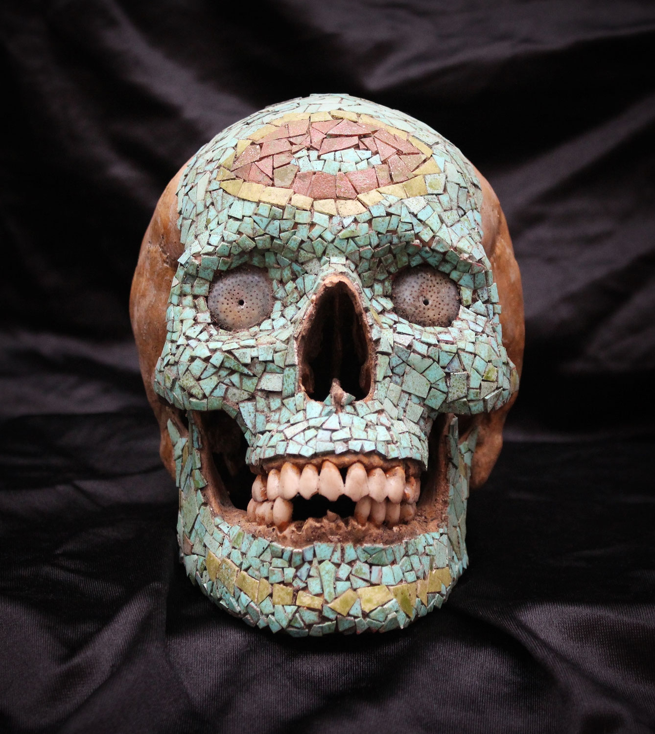 Cráneo mosaico Azteca - Mexica - Aztec mosaic skull