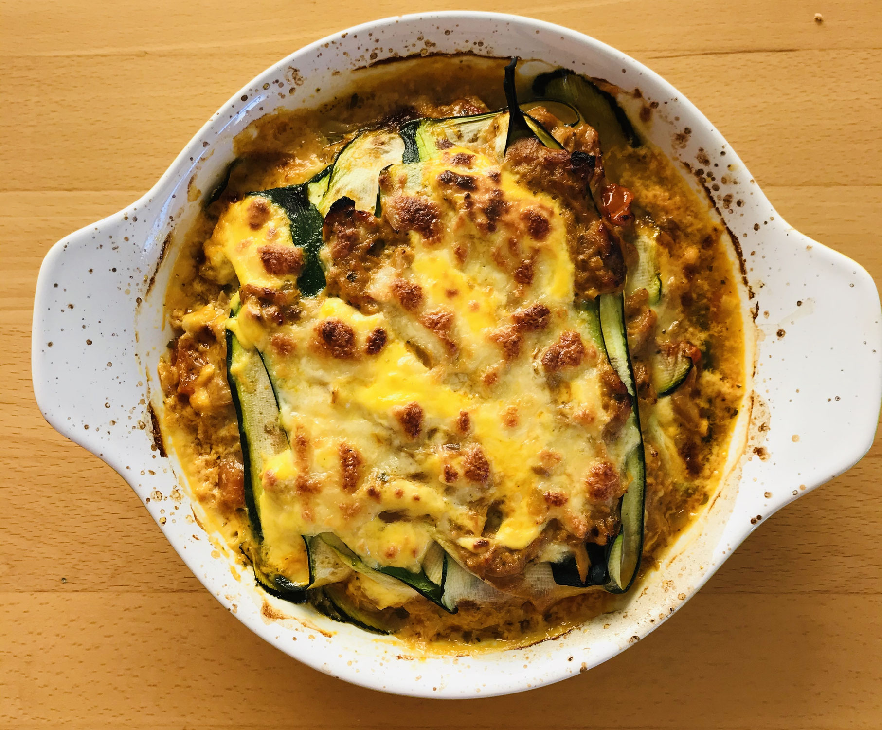 Thunfisch-Zucchini-Lasagne