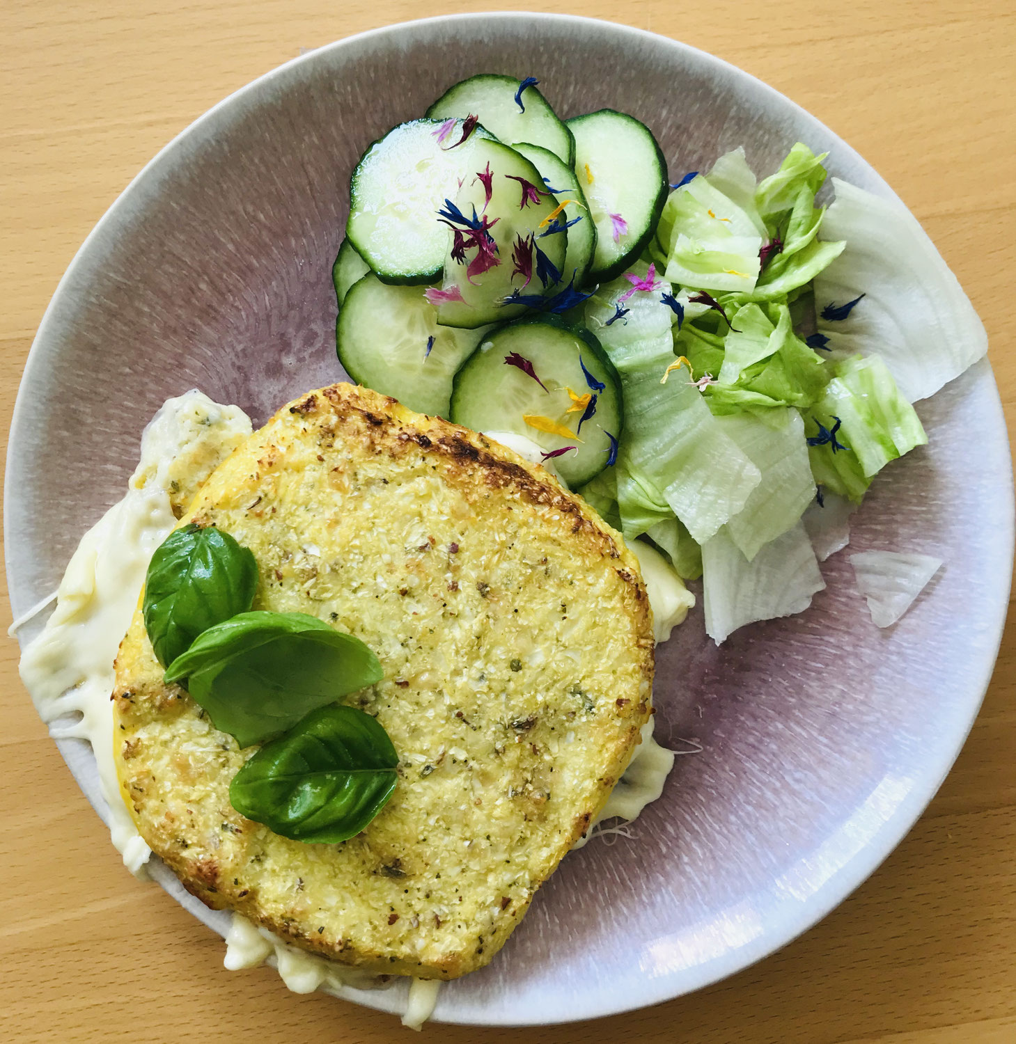 Blumenkohl-Käse-Sandwich
