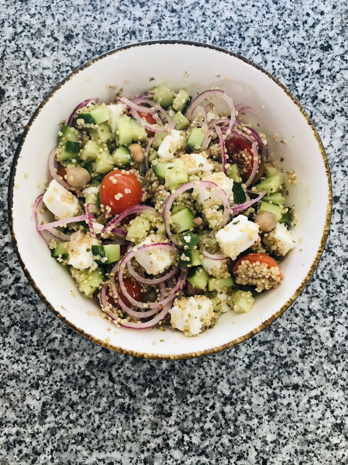 Griechischer Quinoa-Salat