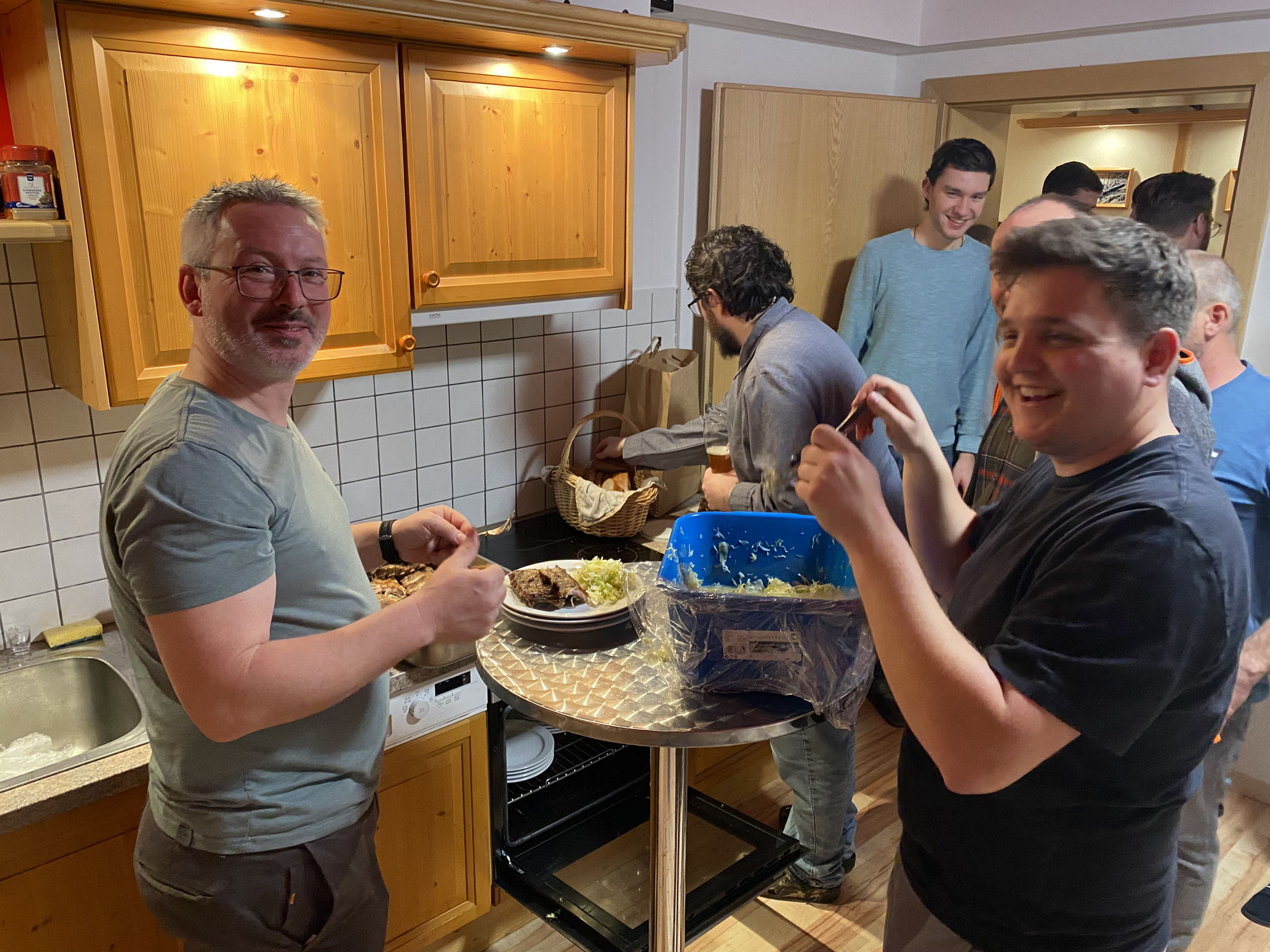 Probenstart & Glöckeljause