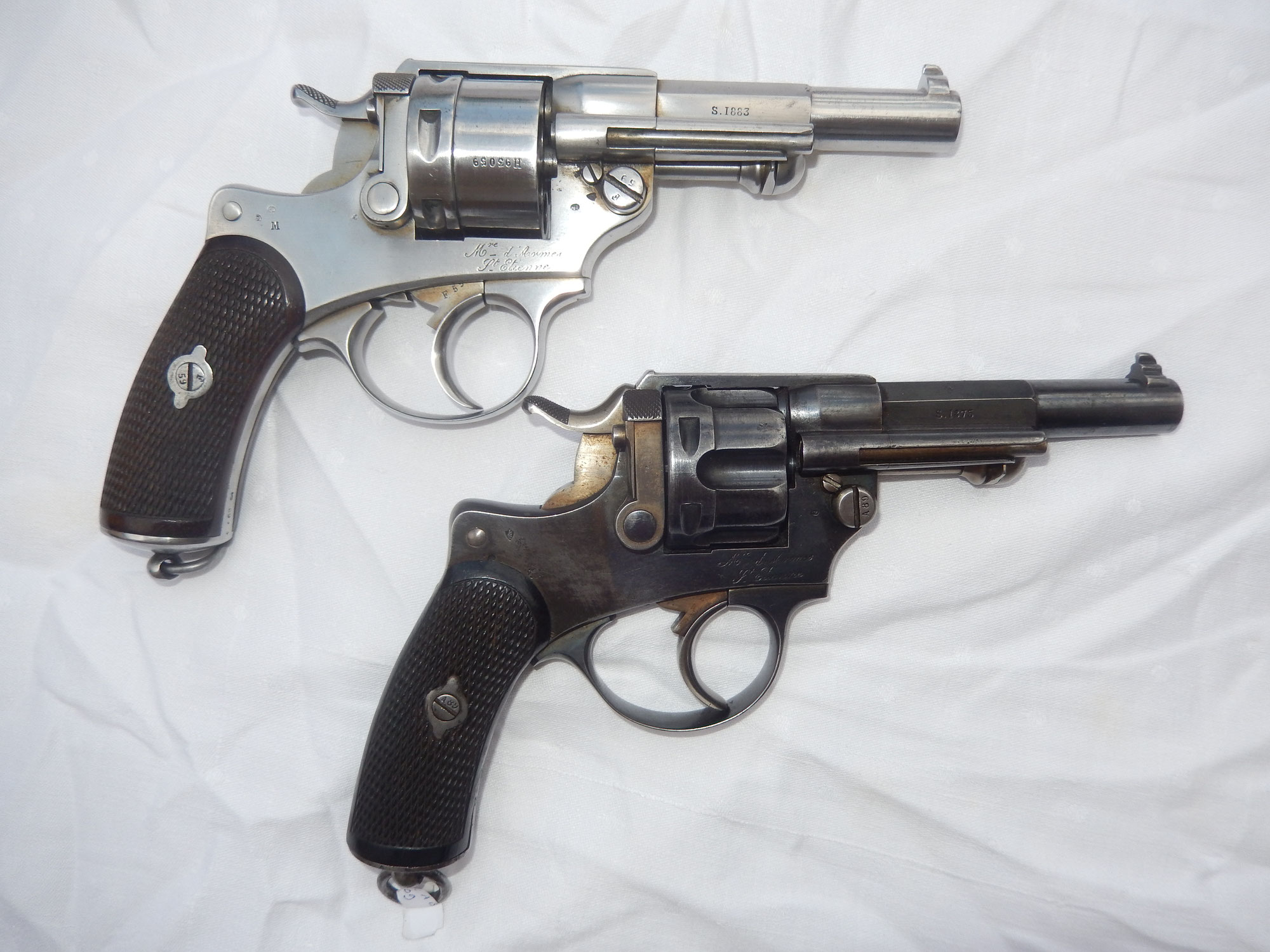 REVOLVER MAS MLE 1873 et OFFICIER 74