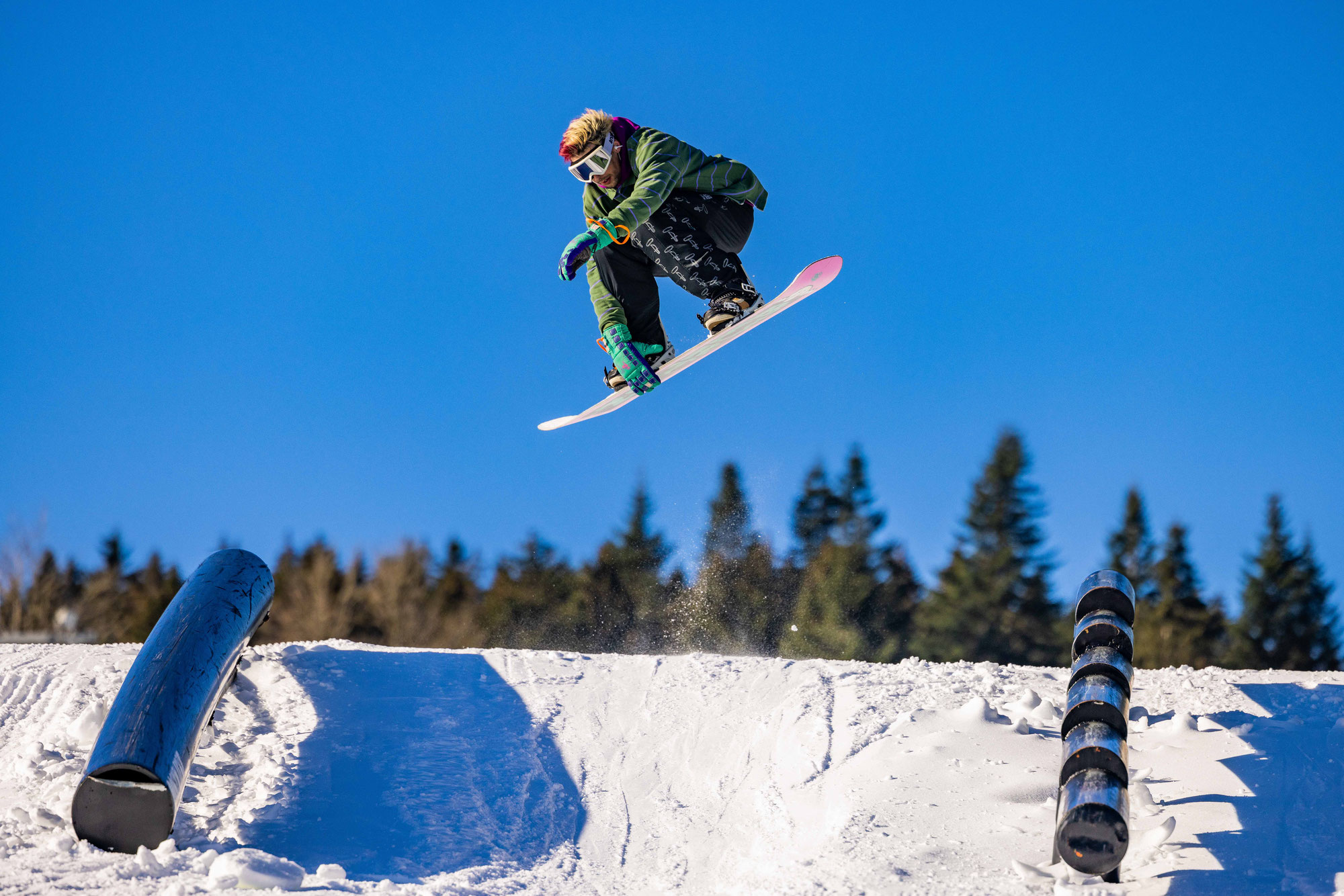 Snowboard Funpark im Skigebiet Postwiese Neuastenberg – Ein Paradies für Freestyle-Fans