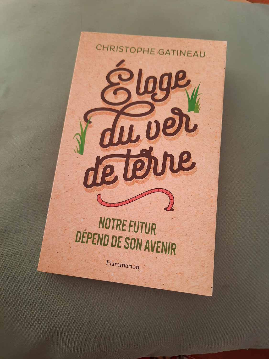 Eloge du Ver de Terre de Christophe Gatineau - Edition Flammarion