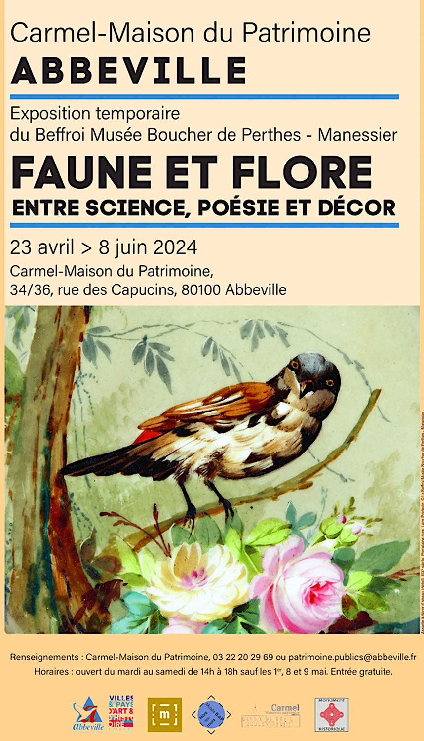 29 mai. Visite de l'exposition Faune, entre science, poésie et décor