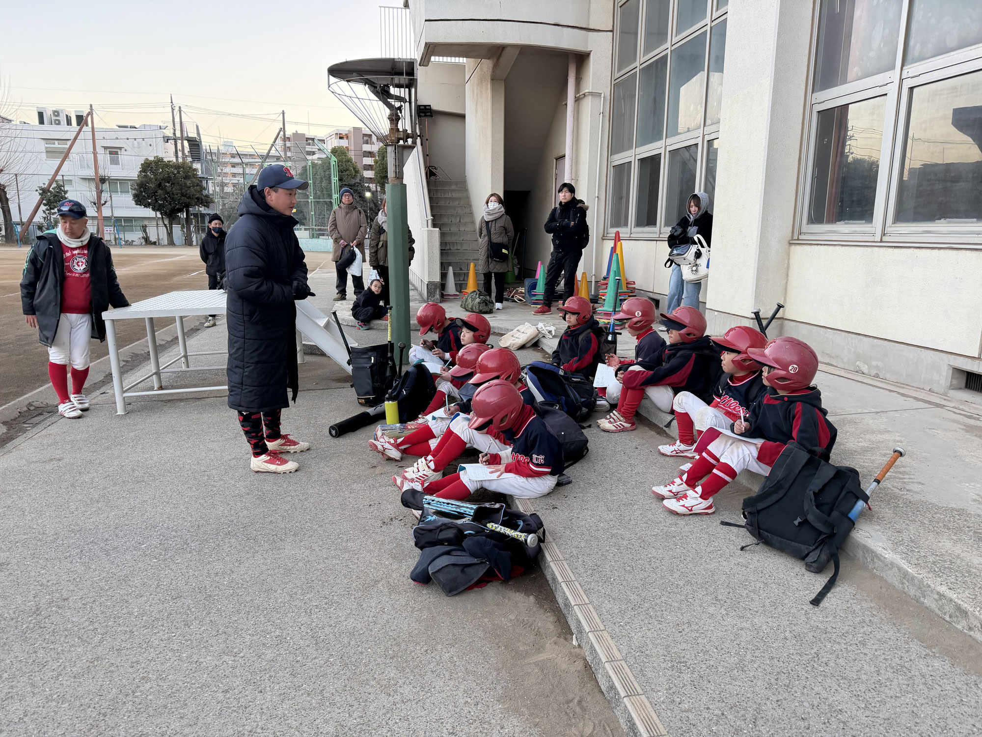 試合後に・・・