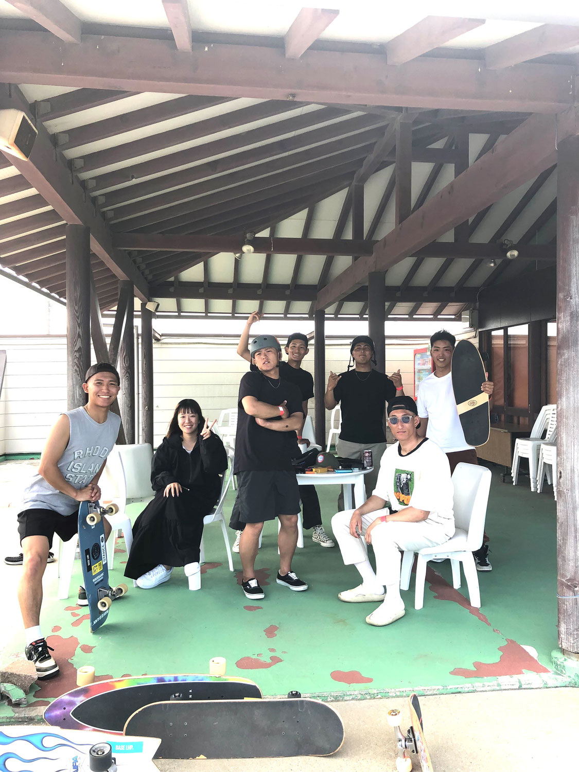 東京からスケートパークへ遊びに来てくださいました！