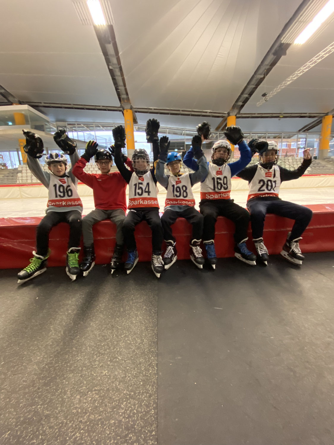 Premiere auf dem Eis