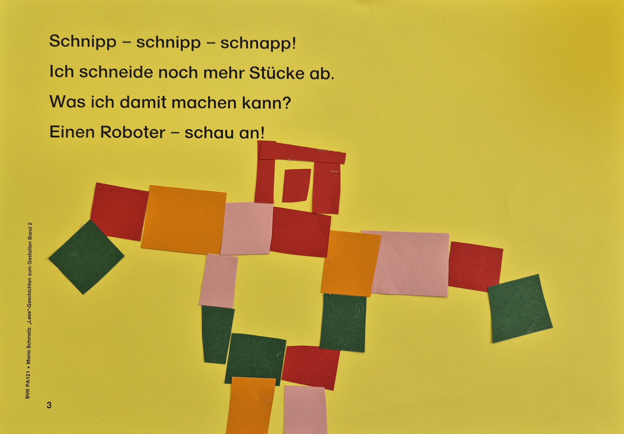 Kreative Lesezeit der Klasse 1k