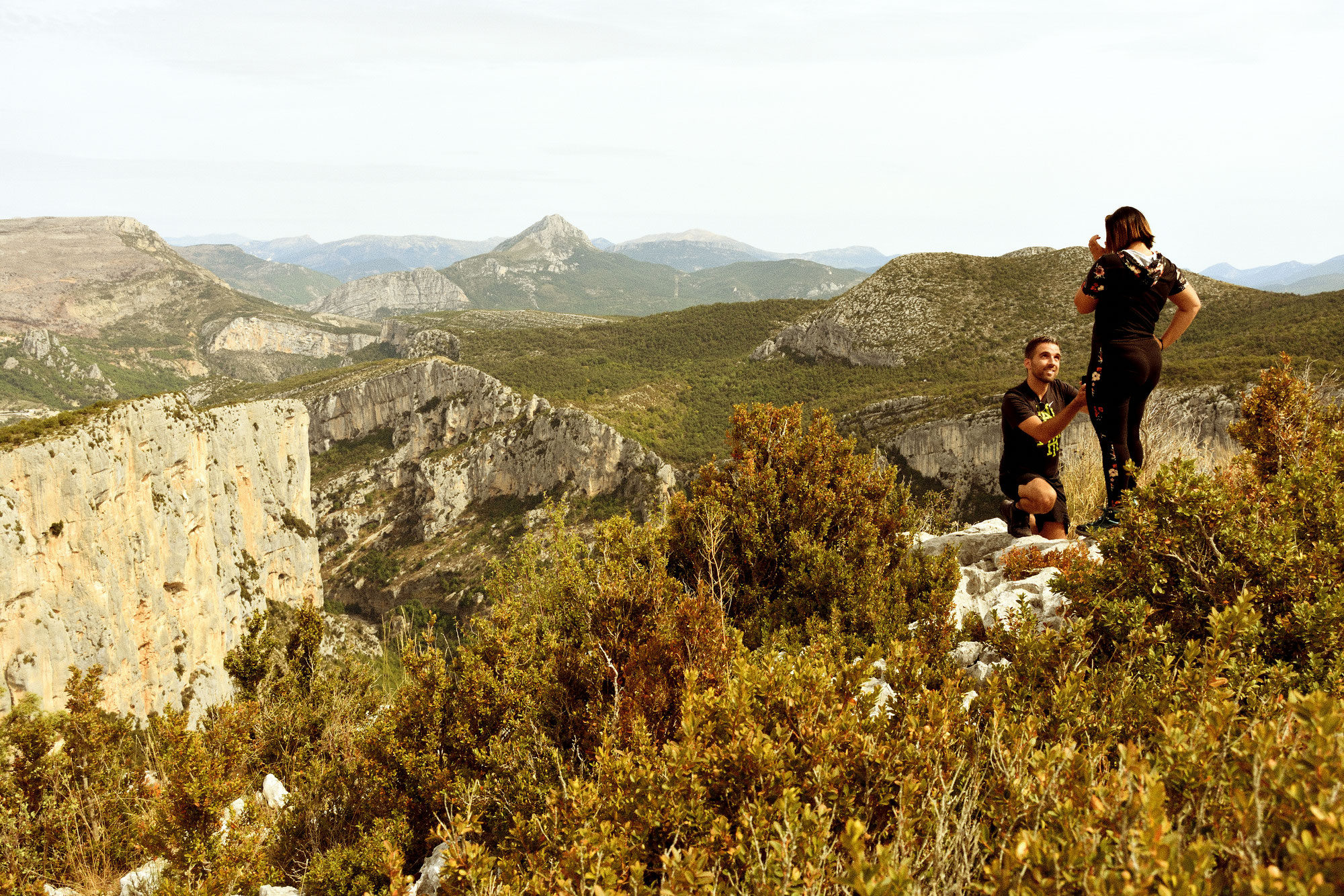 Demande en Mariage dans les Gorges du Verdon