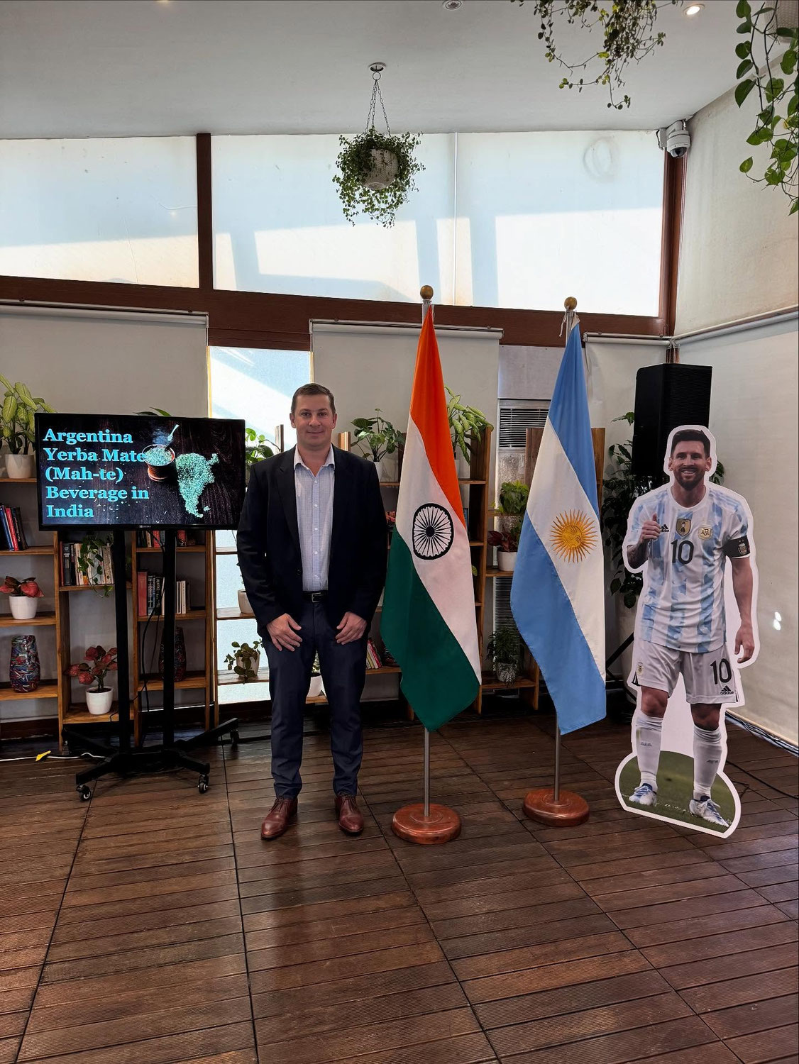 La Embajada de Argentina y el Gobierno de Misiones organizan con éxito eventos de degustación de yerba mate en Nueva Delhi y Mumbai