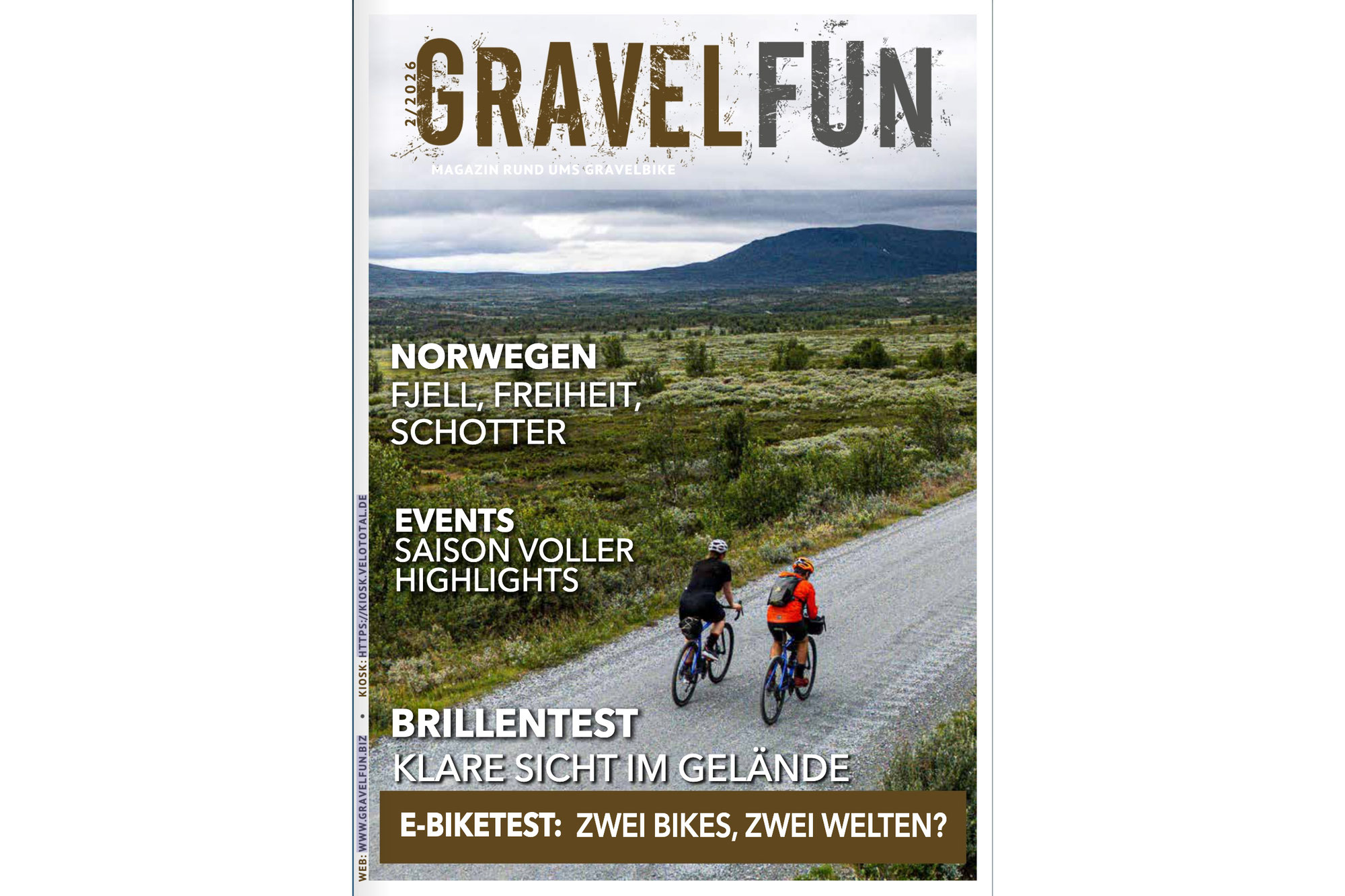 Die neue Ausgabe GRAVELFUN ist da: AUF SCHOTTER ZU HAUSE