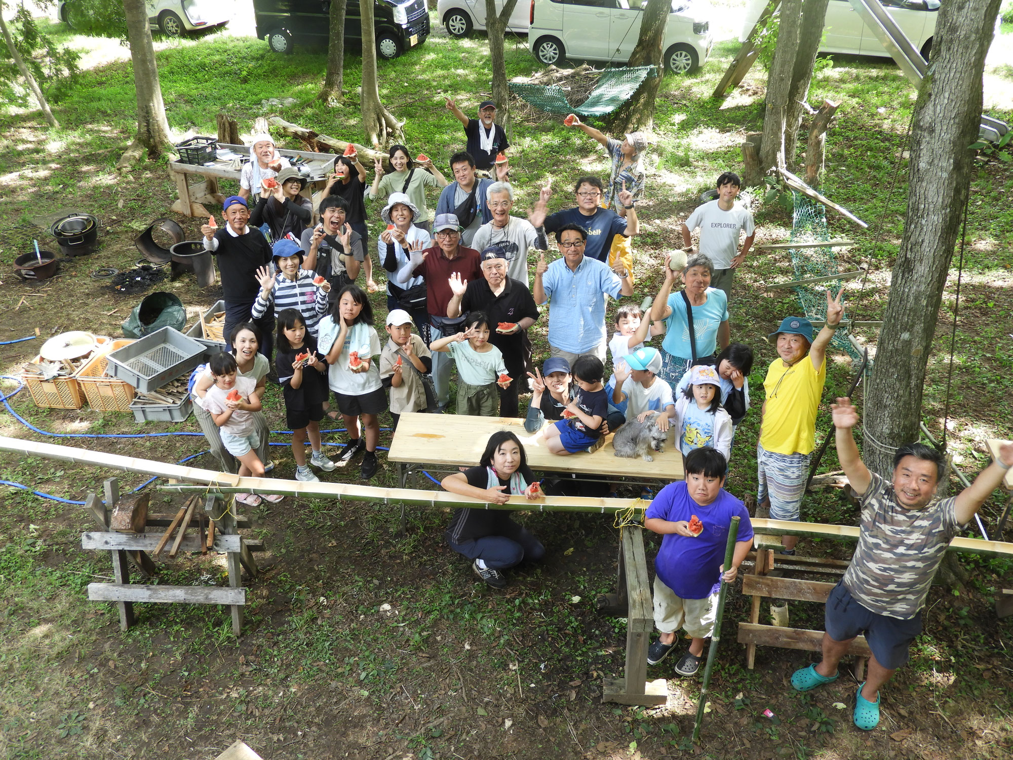 2025年8月山がっこ