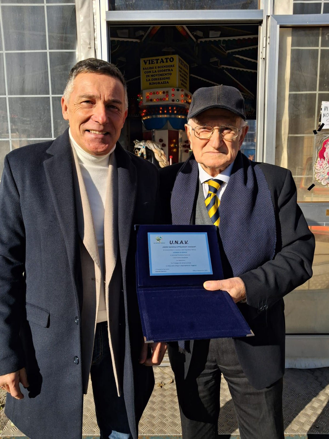 Ferrara Il Presidente Nazionale e il Segretario Nazionale incontrano Gianni Da Ronche