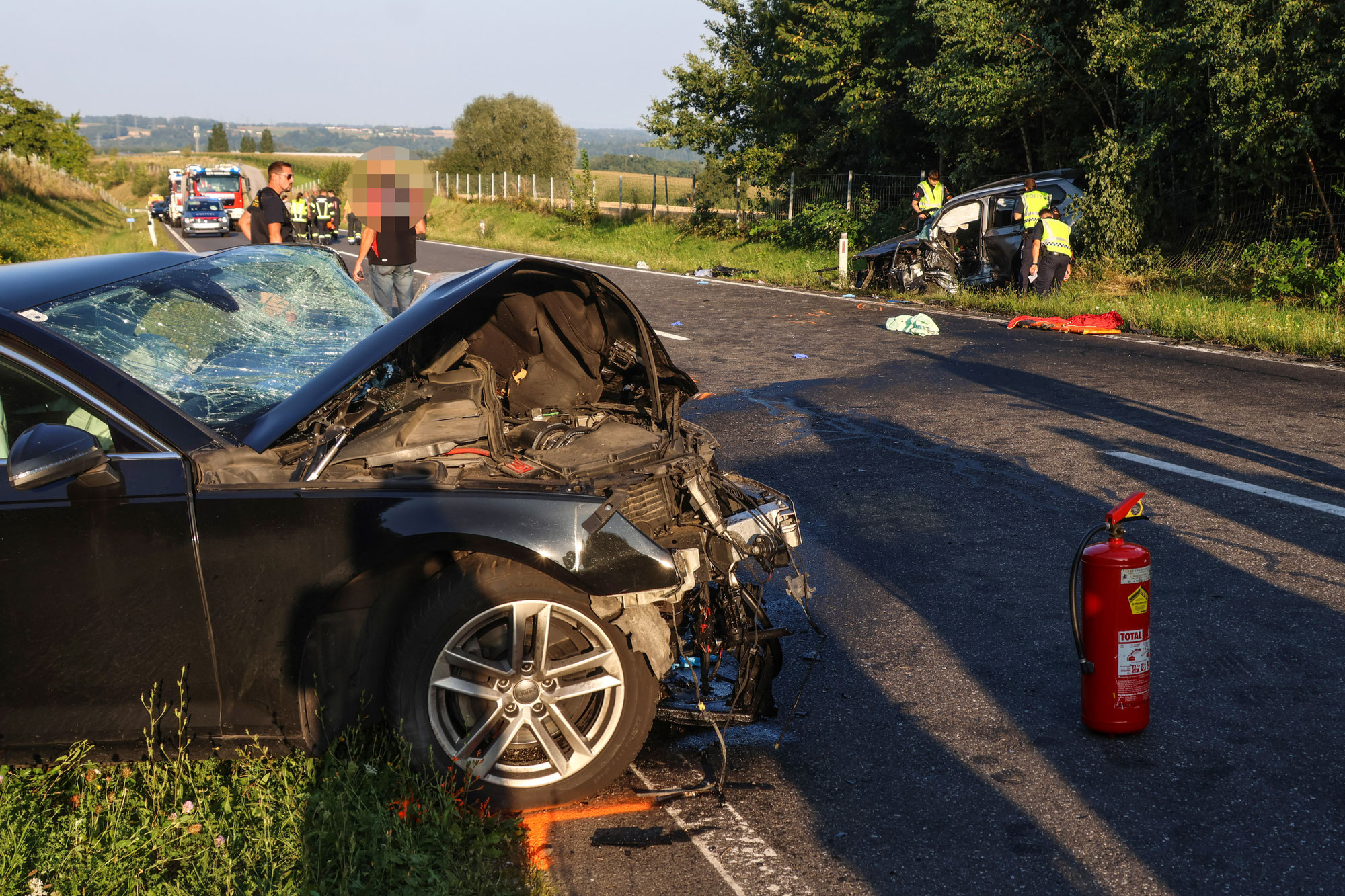 Verkehrsunfall Personenrettung PKW