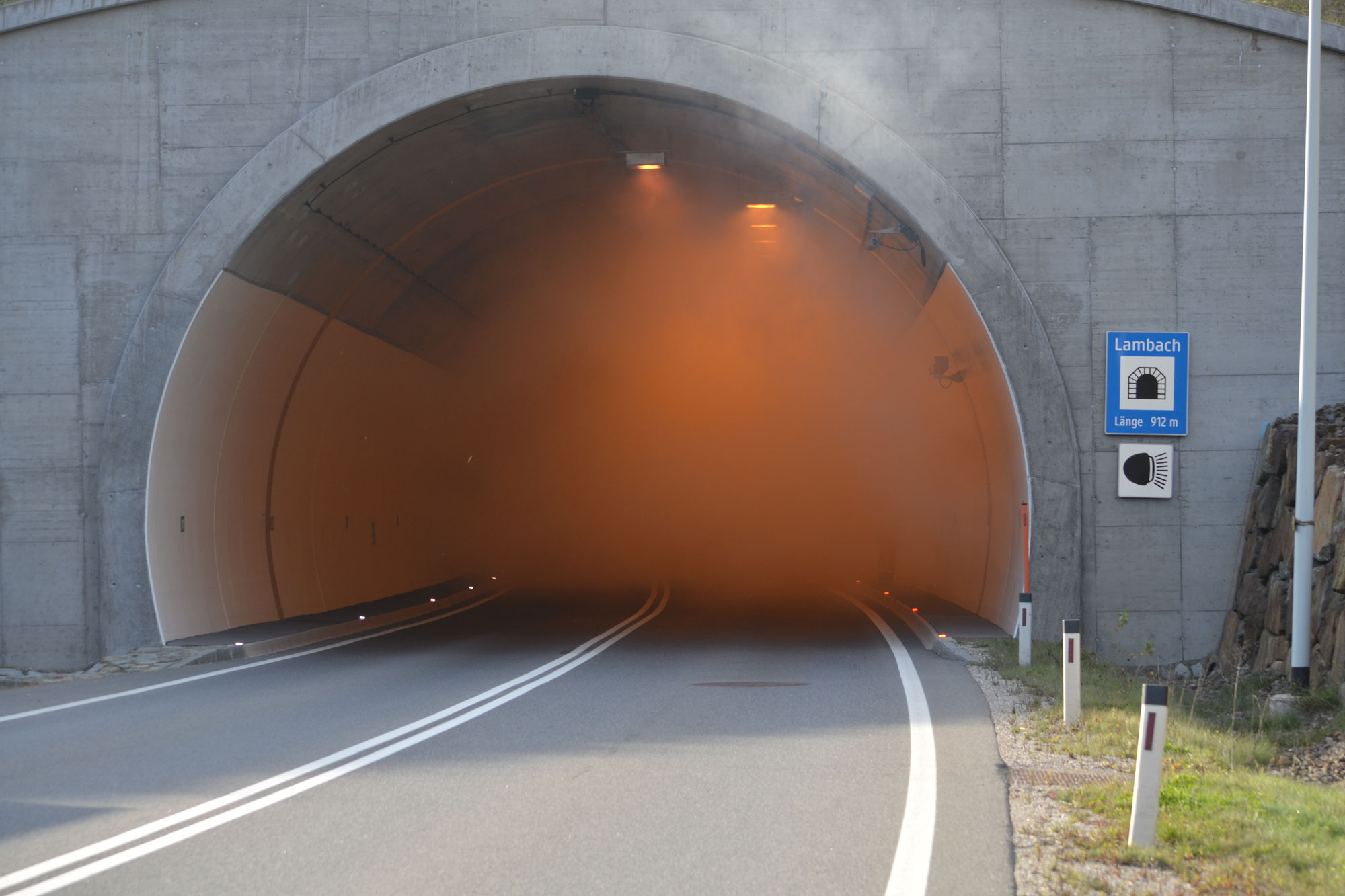 Tunnel Groß-Übung Lambach