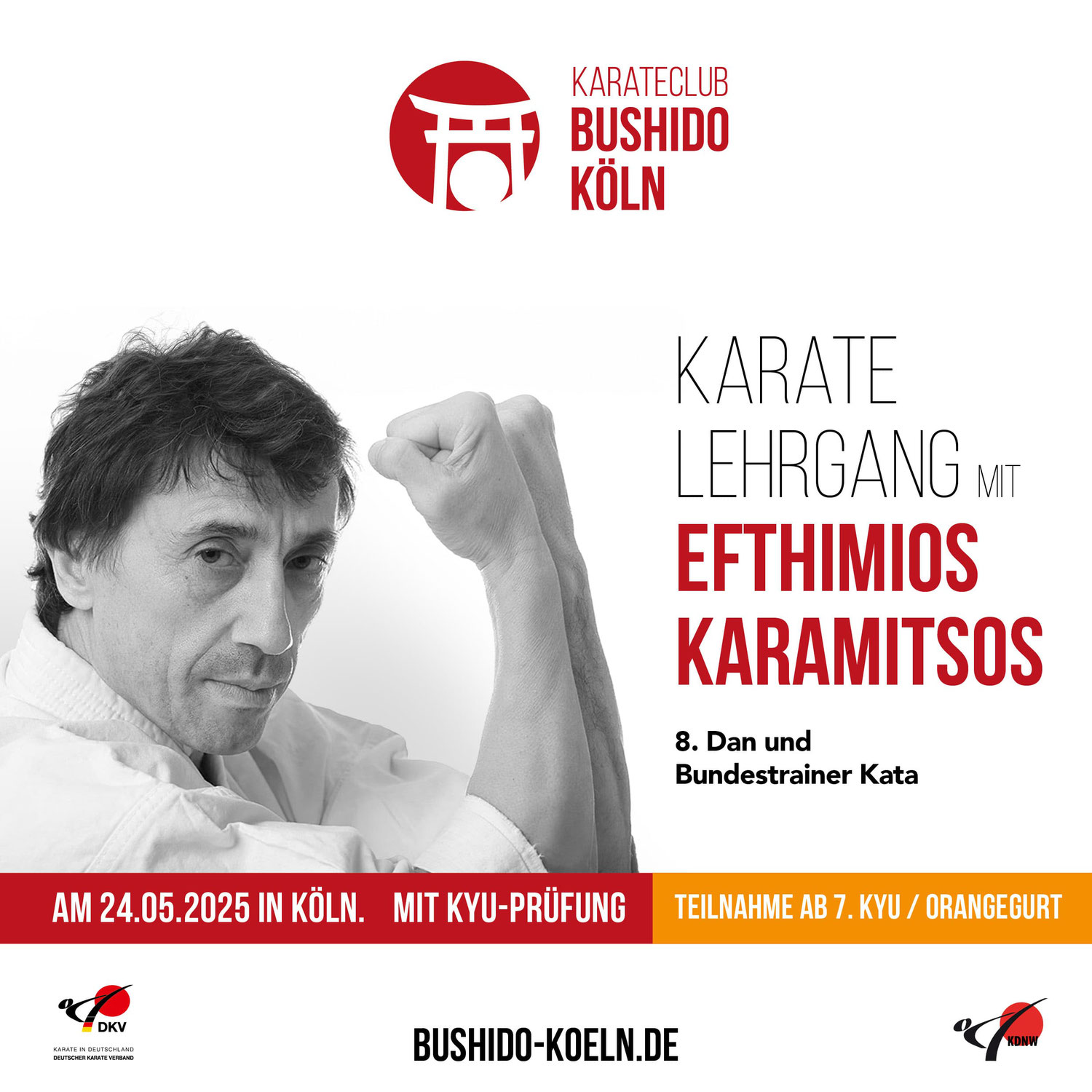 Lehrgang mit Bundestrainer Efthimios Karamitsos in Köln