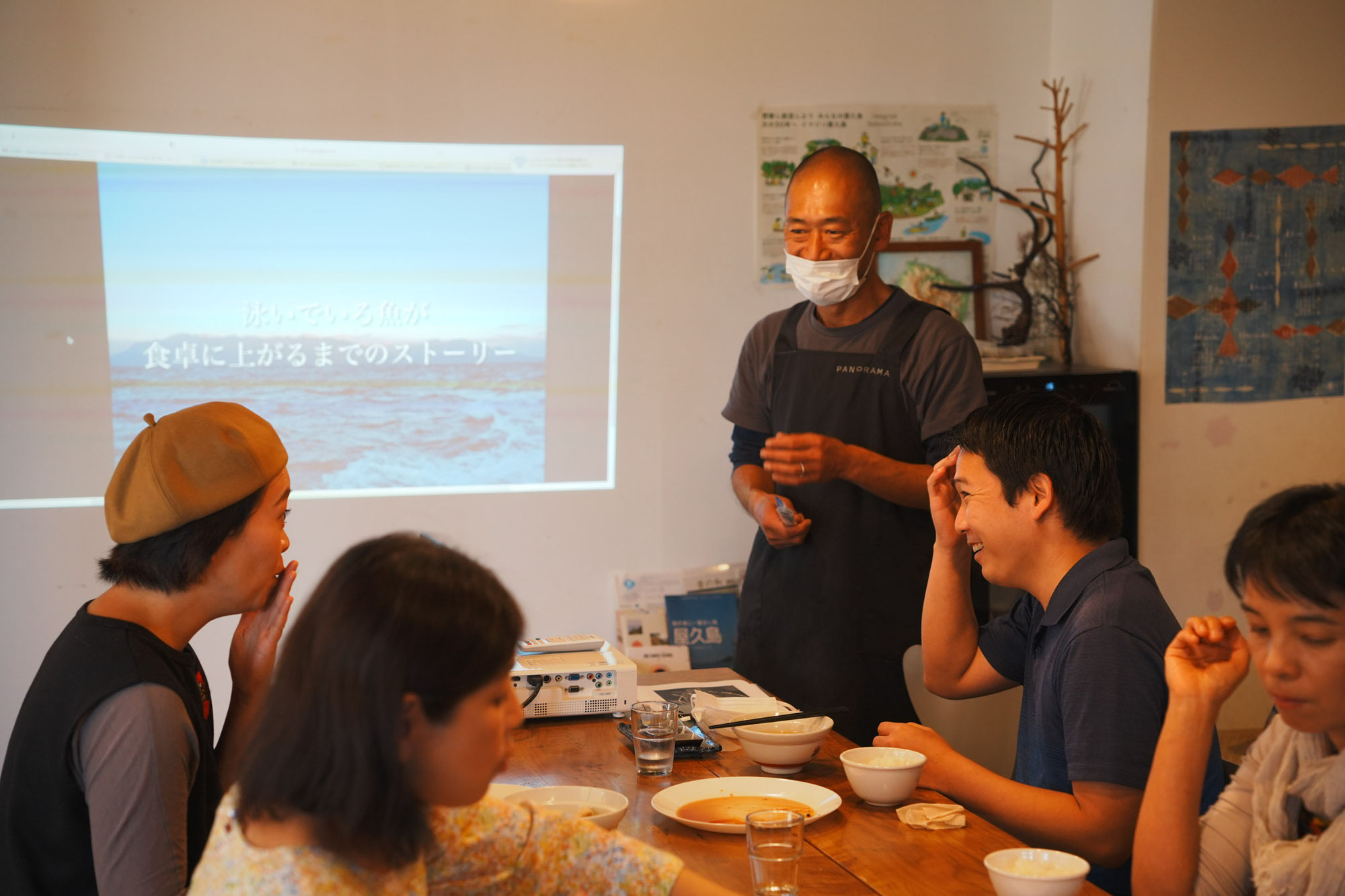 レストランパノラマ×うお学イベント【島民向け】開催レポート