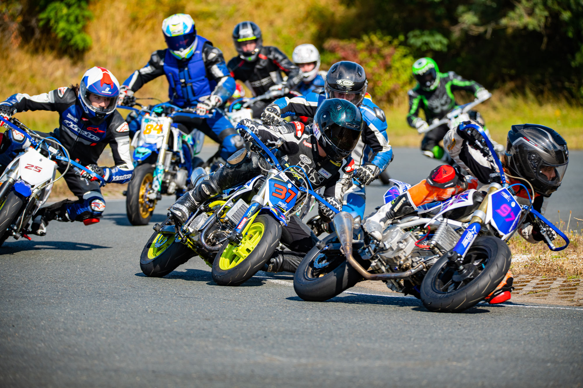 Pitbike Rennen - Pitbike Meisterschaften
