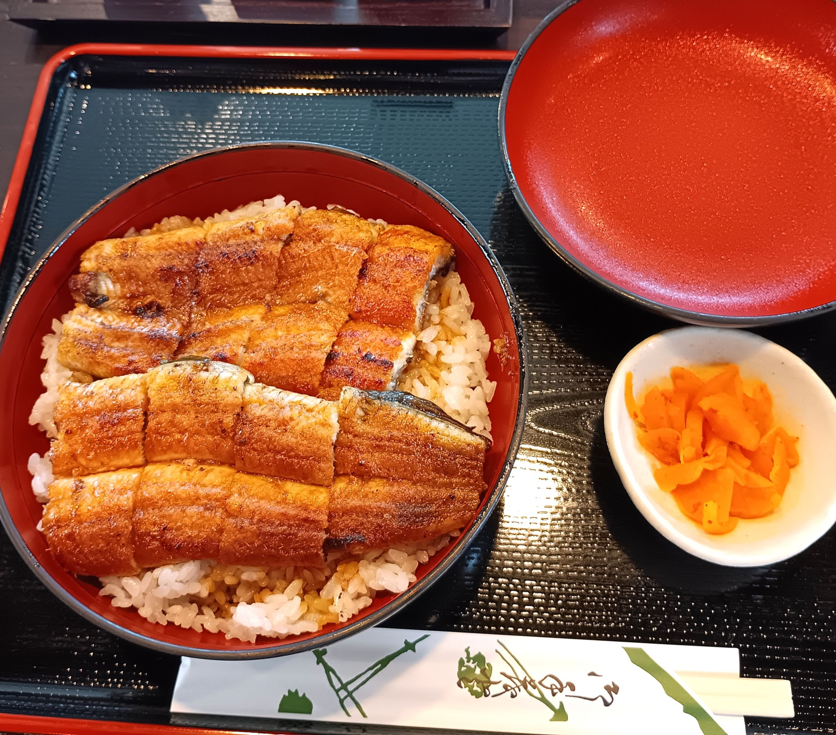 久し振りに鰻屋さんへ行きました～